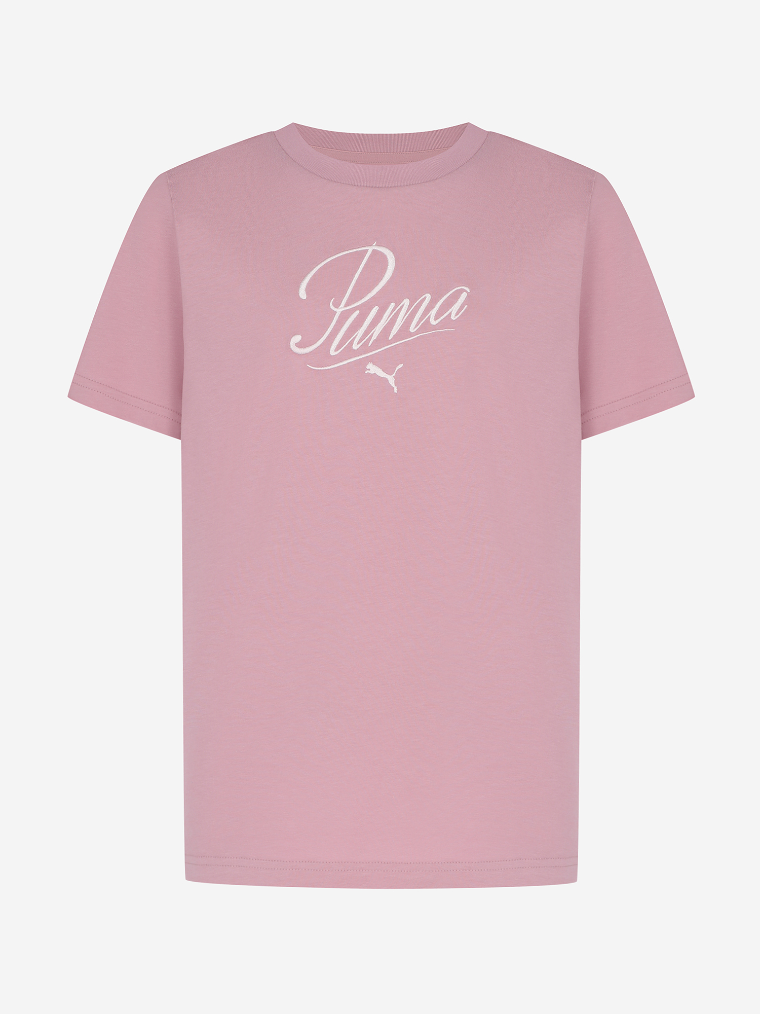 фото Футболка для девочек puma script, розовый
