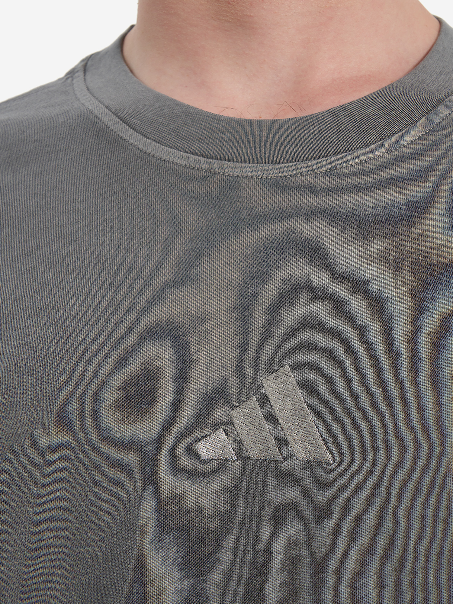 фото Футболка мужская adidas, серый