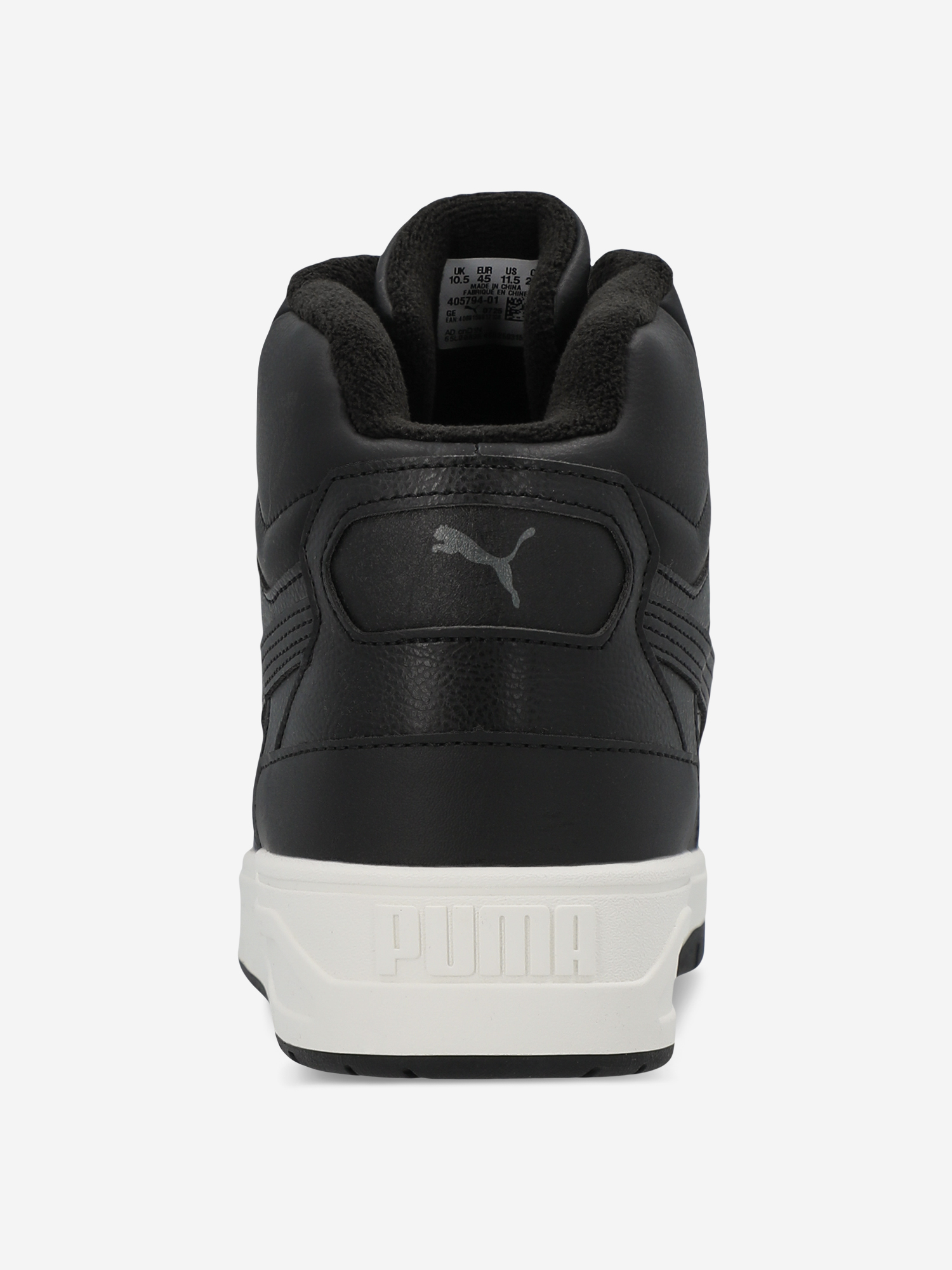 фото Кеды утепленные мужские puma shuffle downtown, черный