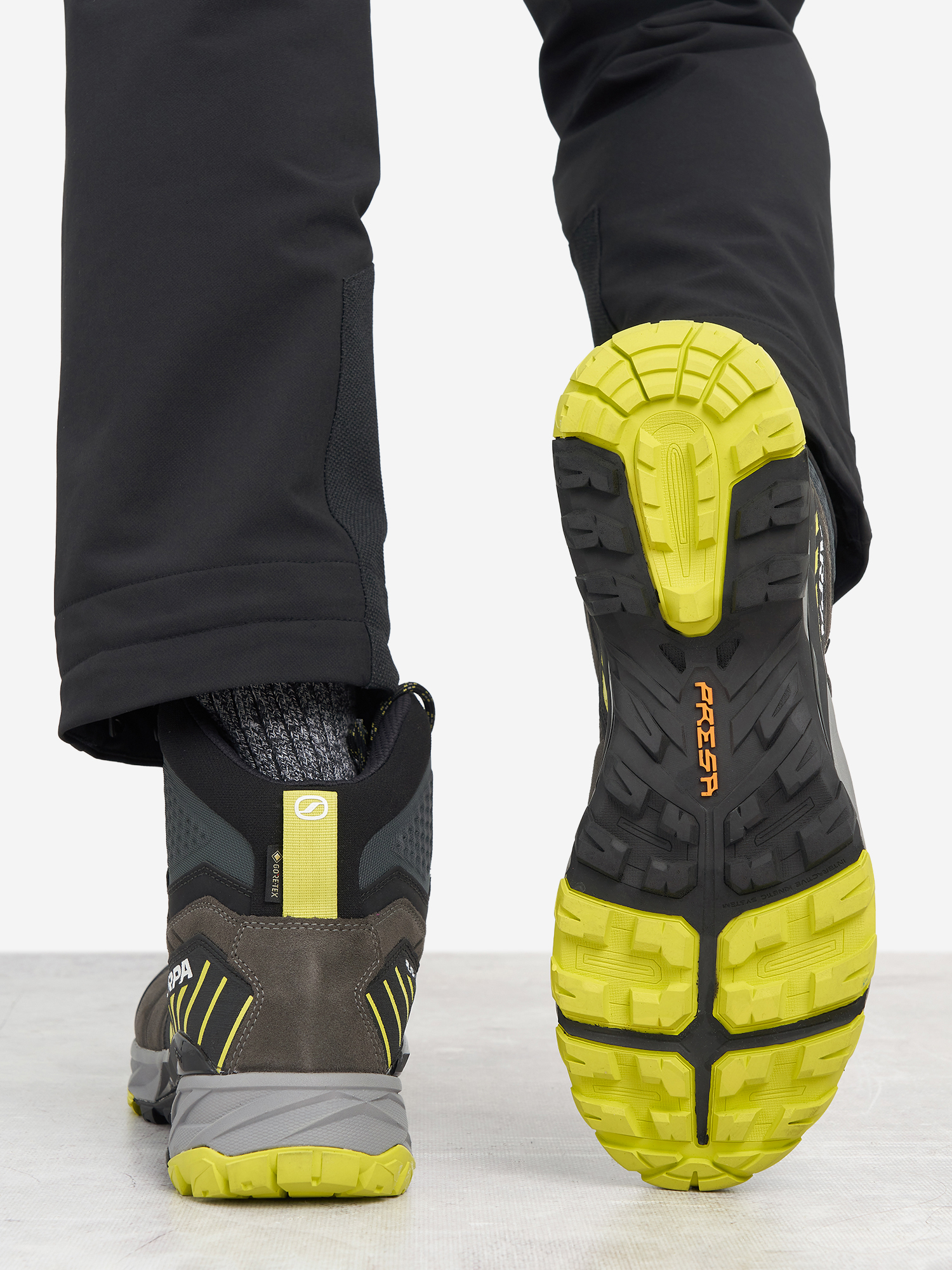 фото Ботинки мужские scarpa rush trk gore-tex, серый