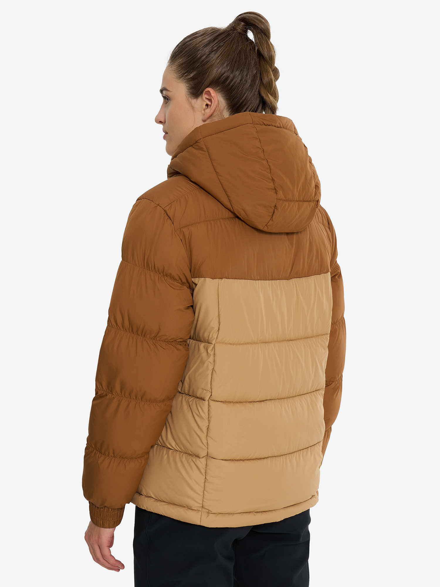 фото Куртка утепленная женская columbia pike lake ii insulated jacket, коричневый