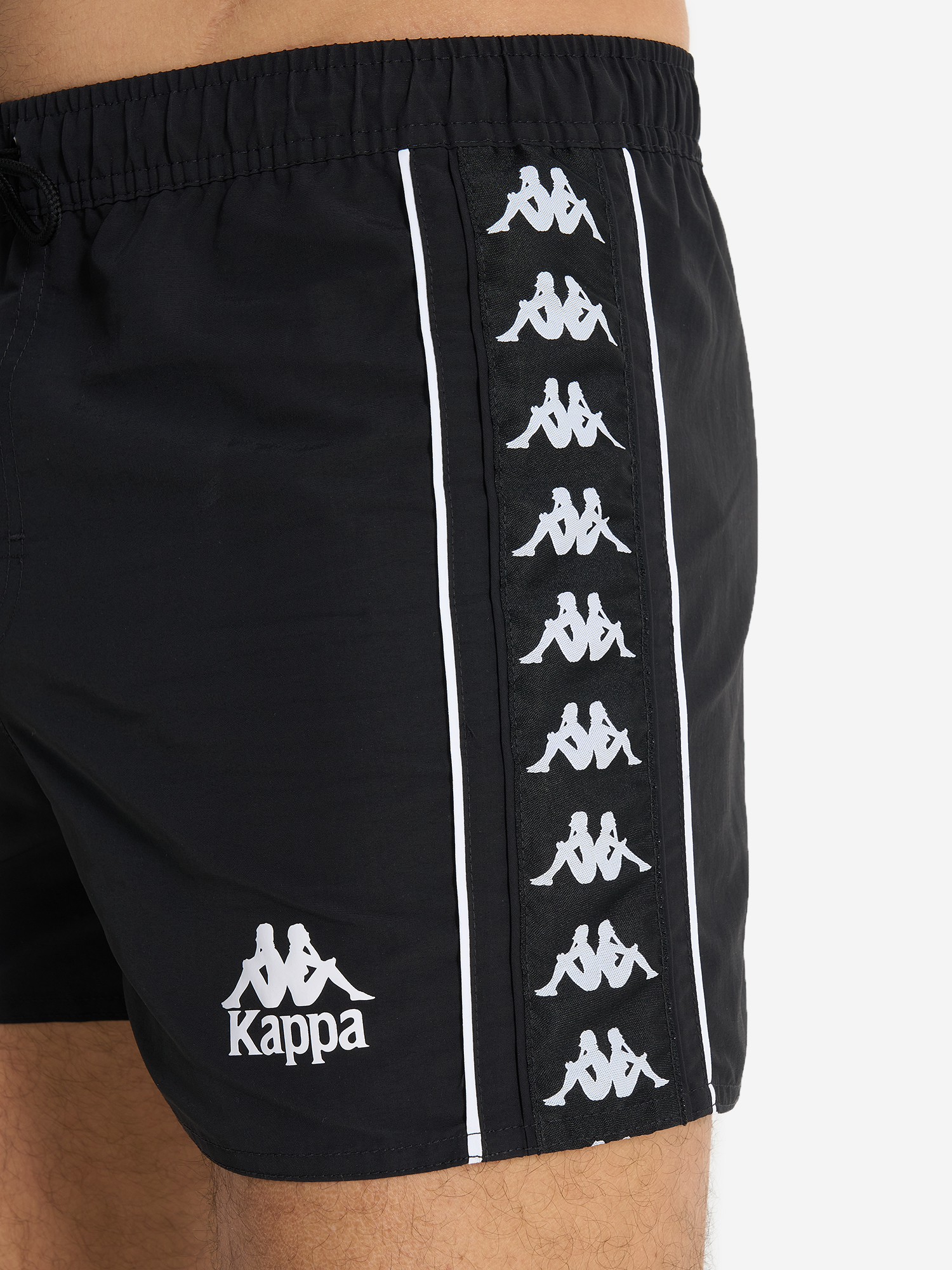 фото Шорты плавательные мужские kappa banda d’origini, черный