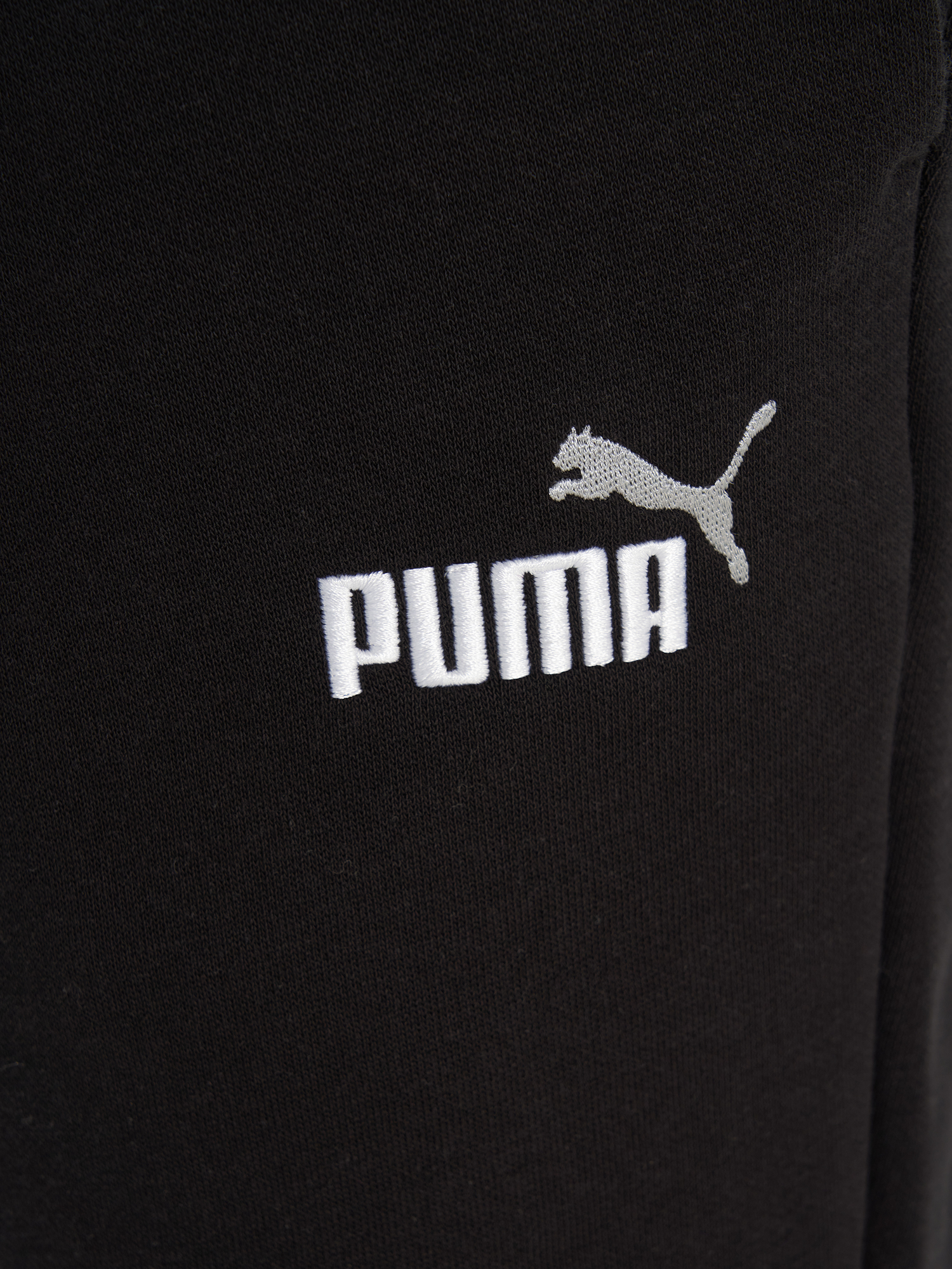 фото Брюки мужские puma ess 2 color no. 1 logo, черный