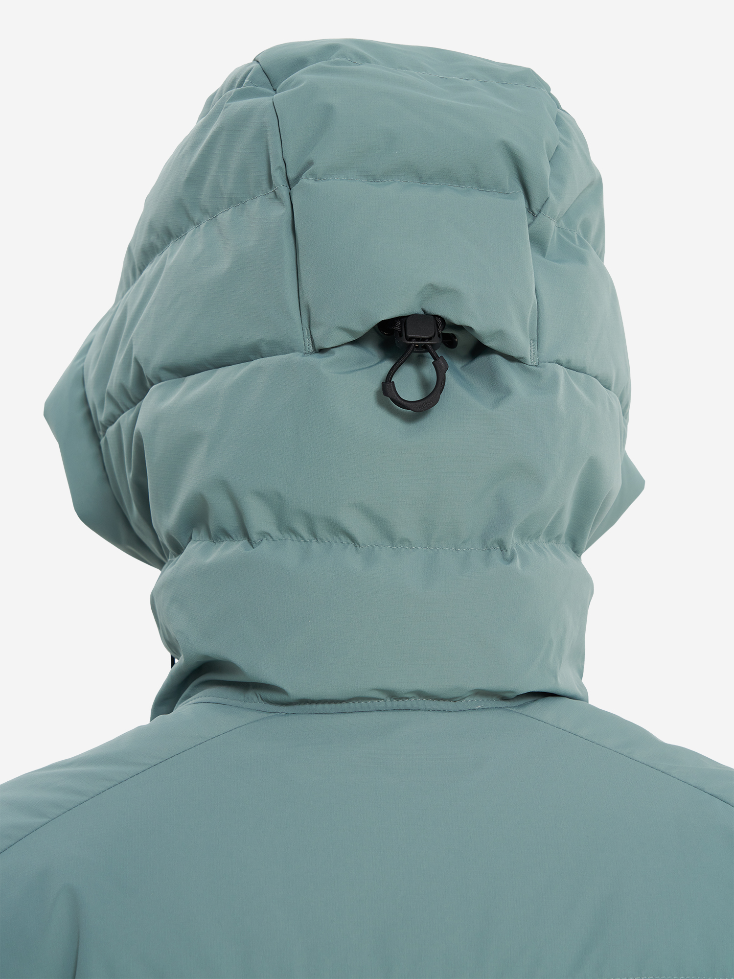 фото Пуховик женский mountain hardwear powder maven, голубой
