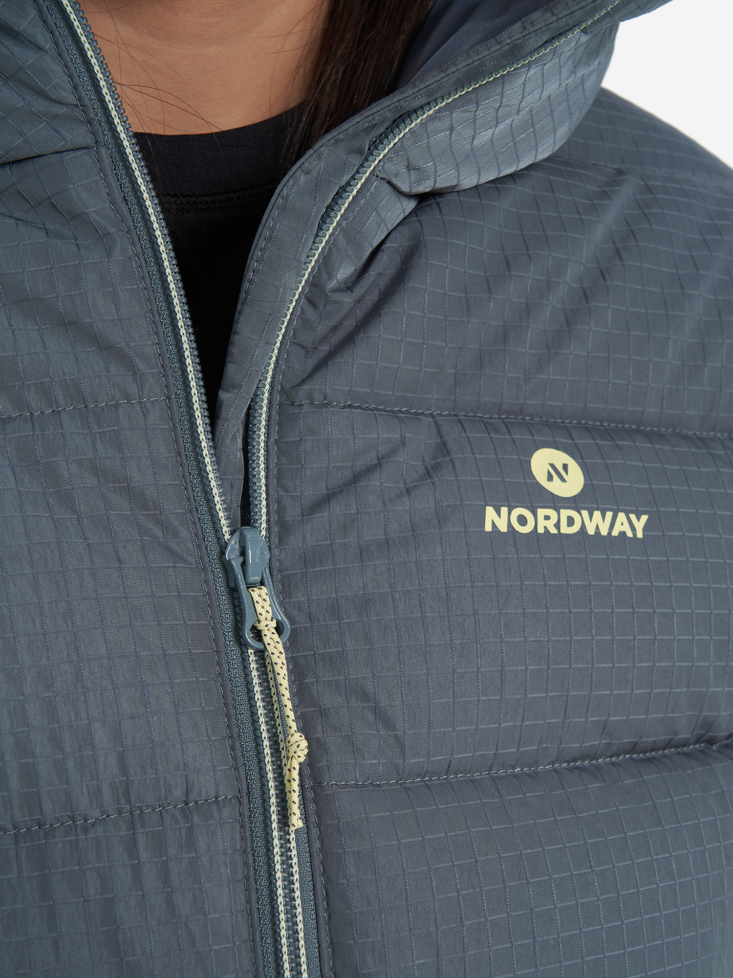 фото Пуховик женский nordway, синий