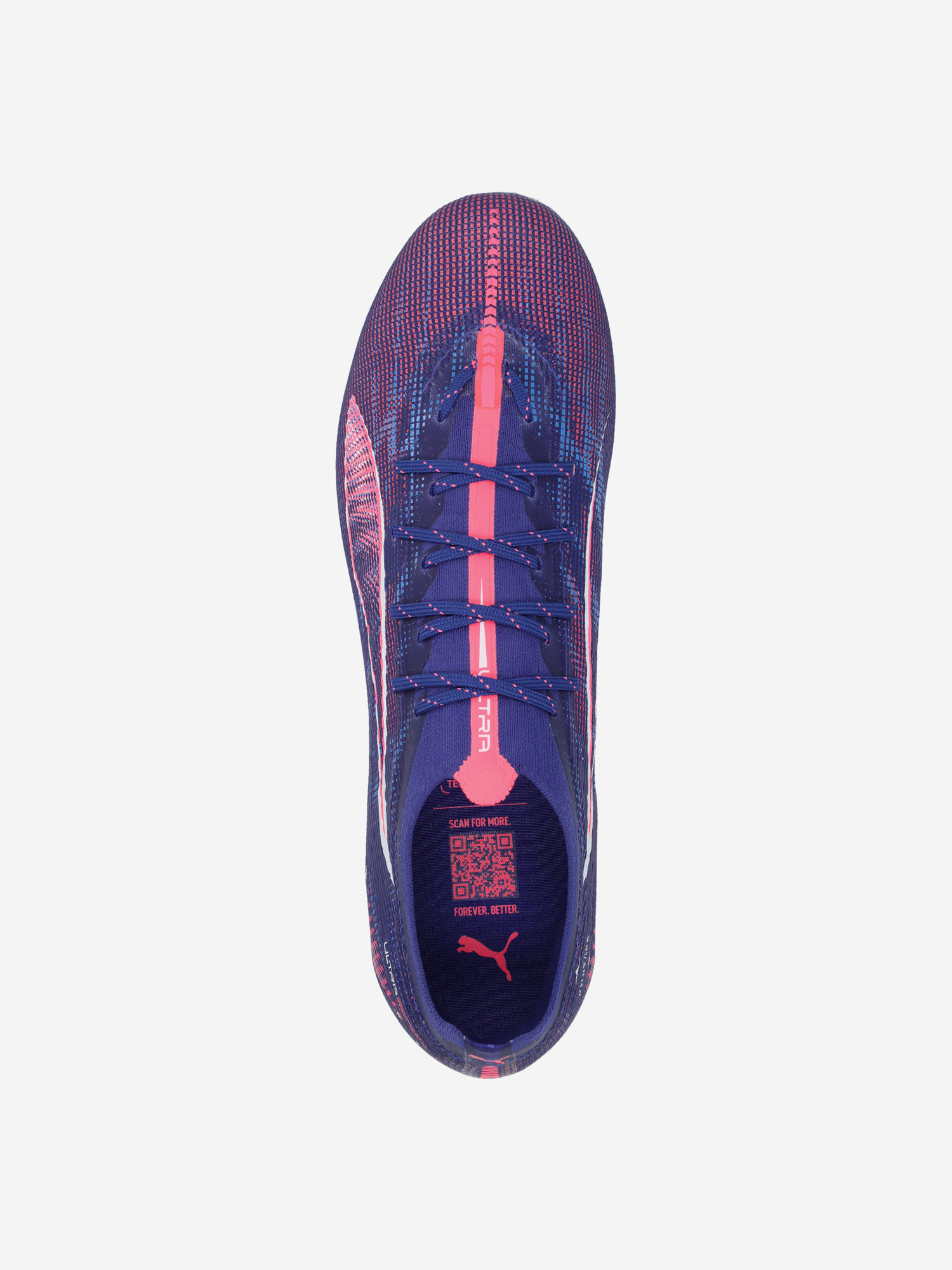 фото Бутсы мужские puma ultra 5 pro fg/ag, фиолетовый