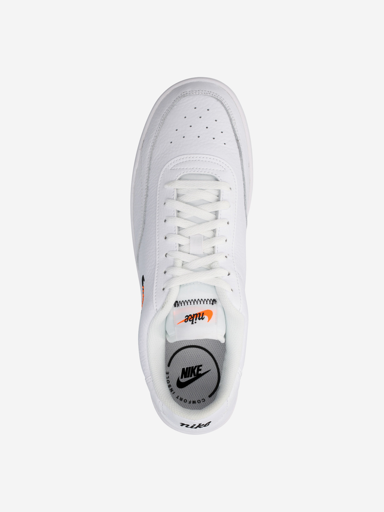 фото Кеды мужские nike court vintage prem, белый