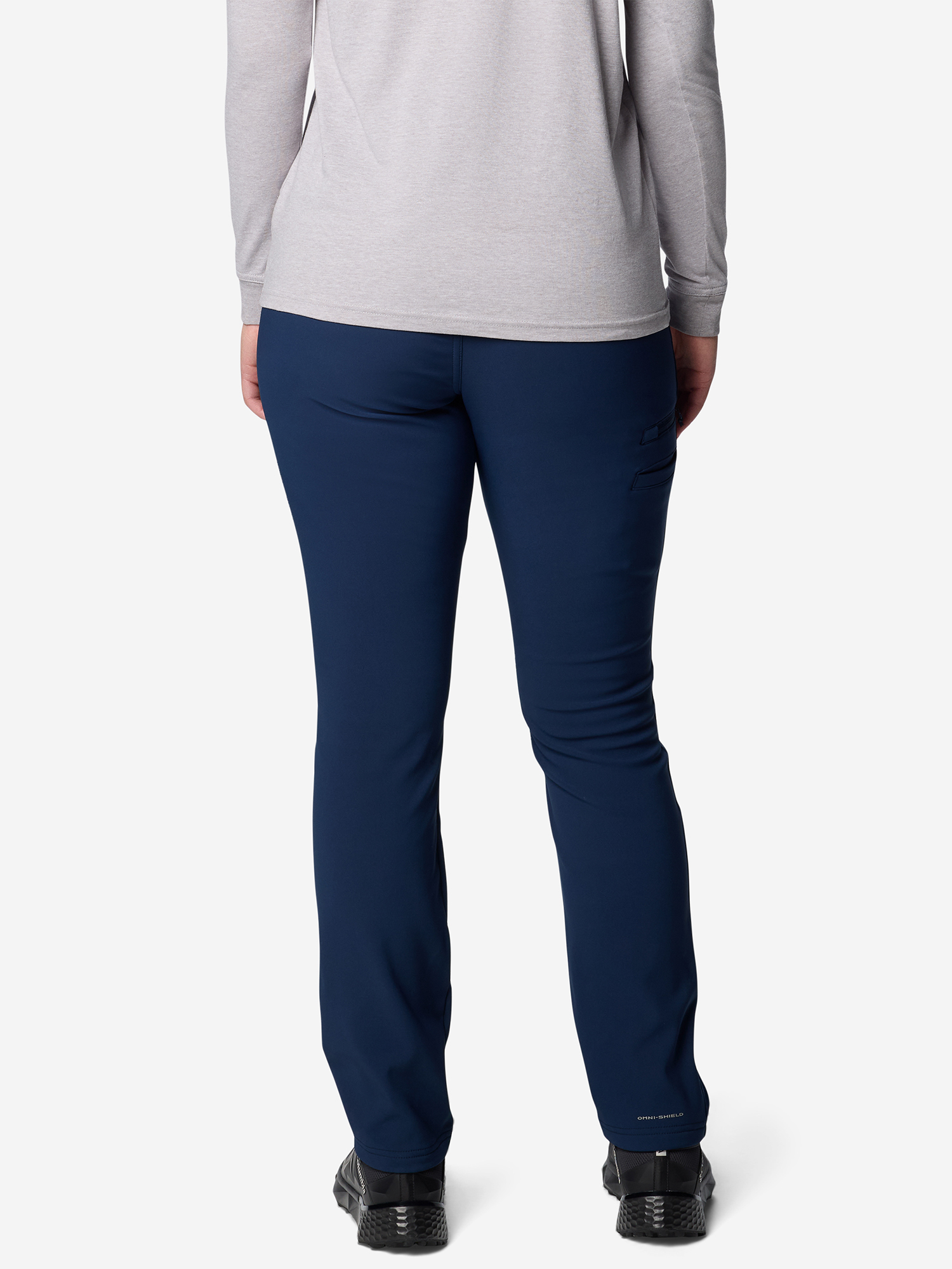 фото Брюки женские columbia back beauty high-rise pant, синий