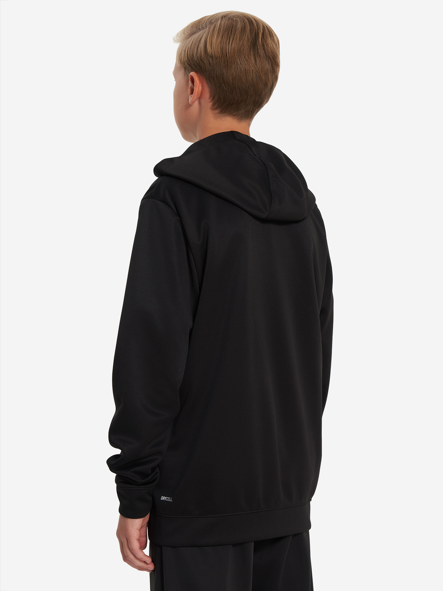 фото Толстовка для мальчиков puma full zip, черный