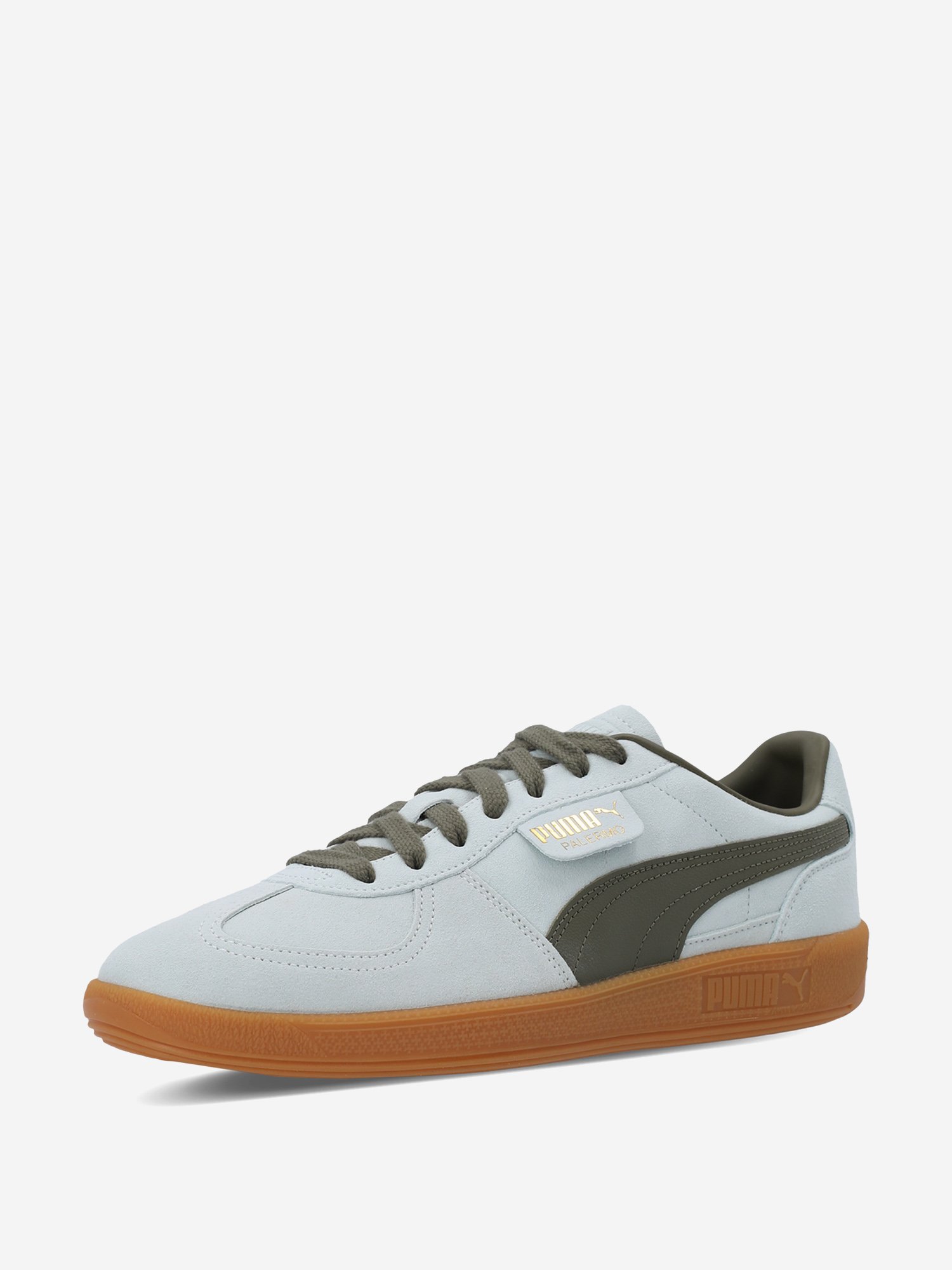 фото Кеды мужские puma palermo, зеленый