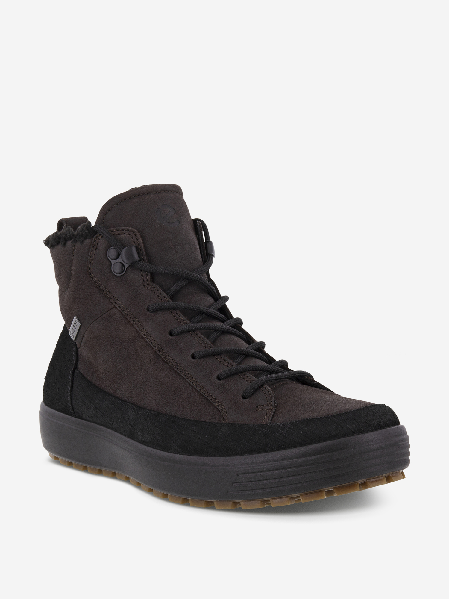 фото Ботинки утепленные мужские ecco soft 7 tred m gtx , коричневый