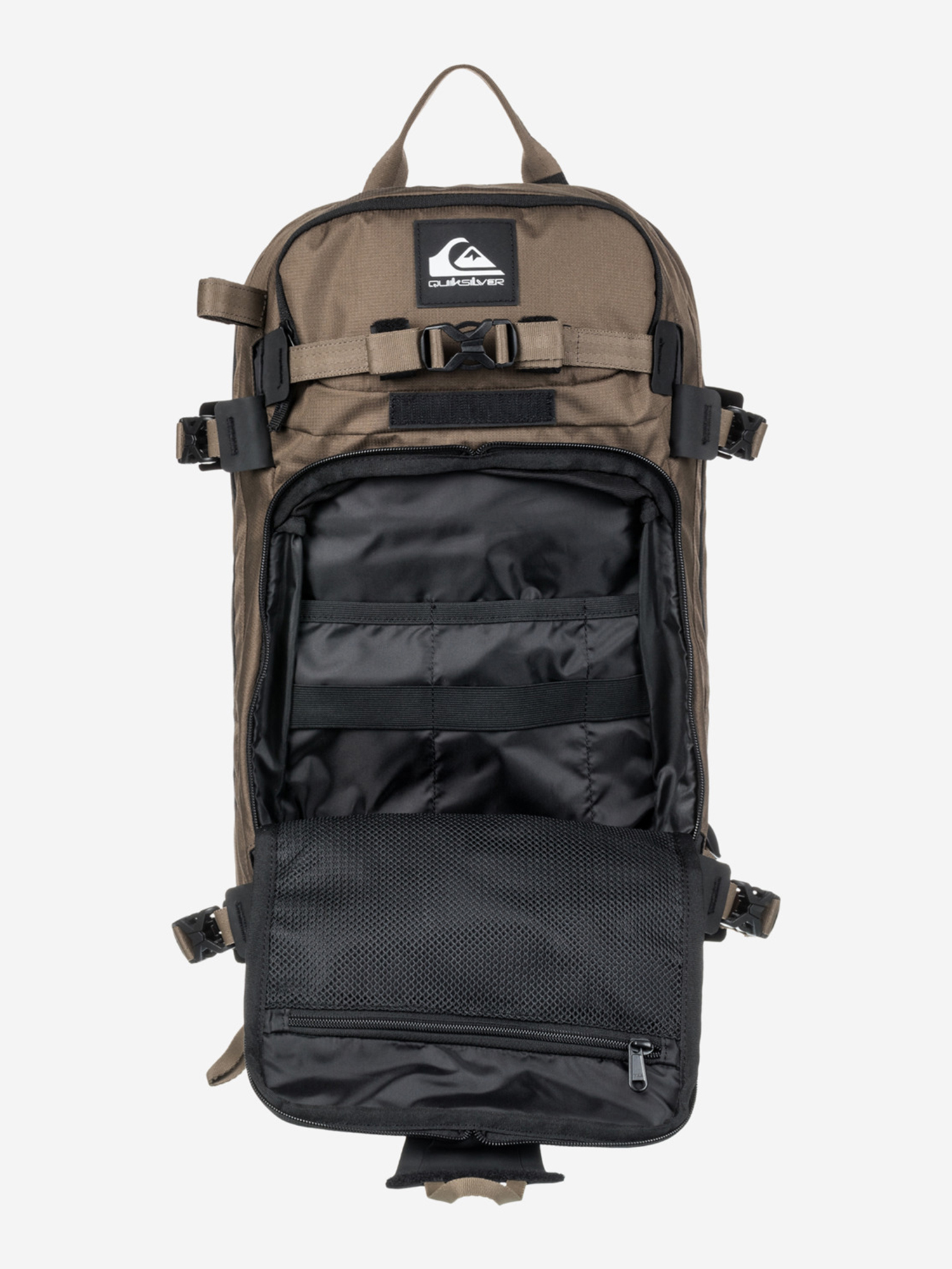 фото Рюкзак quiksilver tr platinum 18 л, коричневый