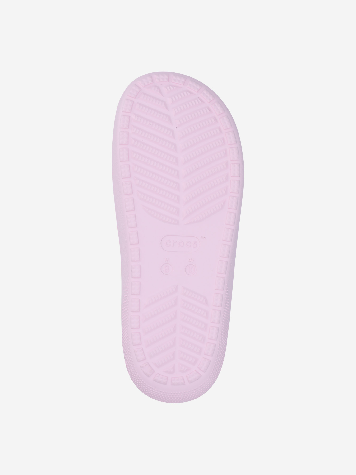 фото Шлепанцы женские crocs classic floral cut out, розовый