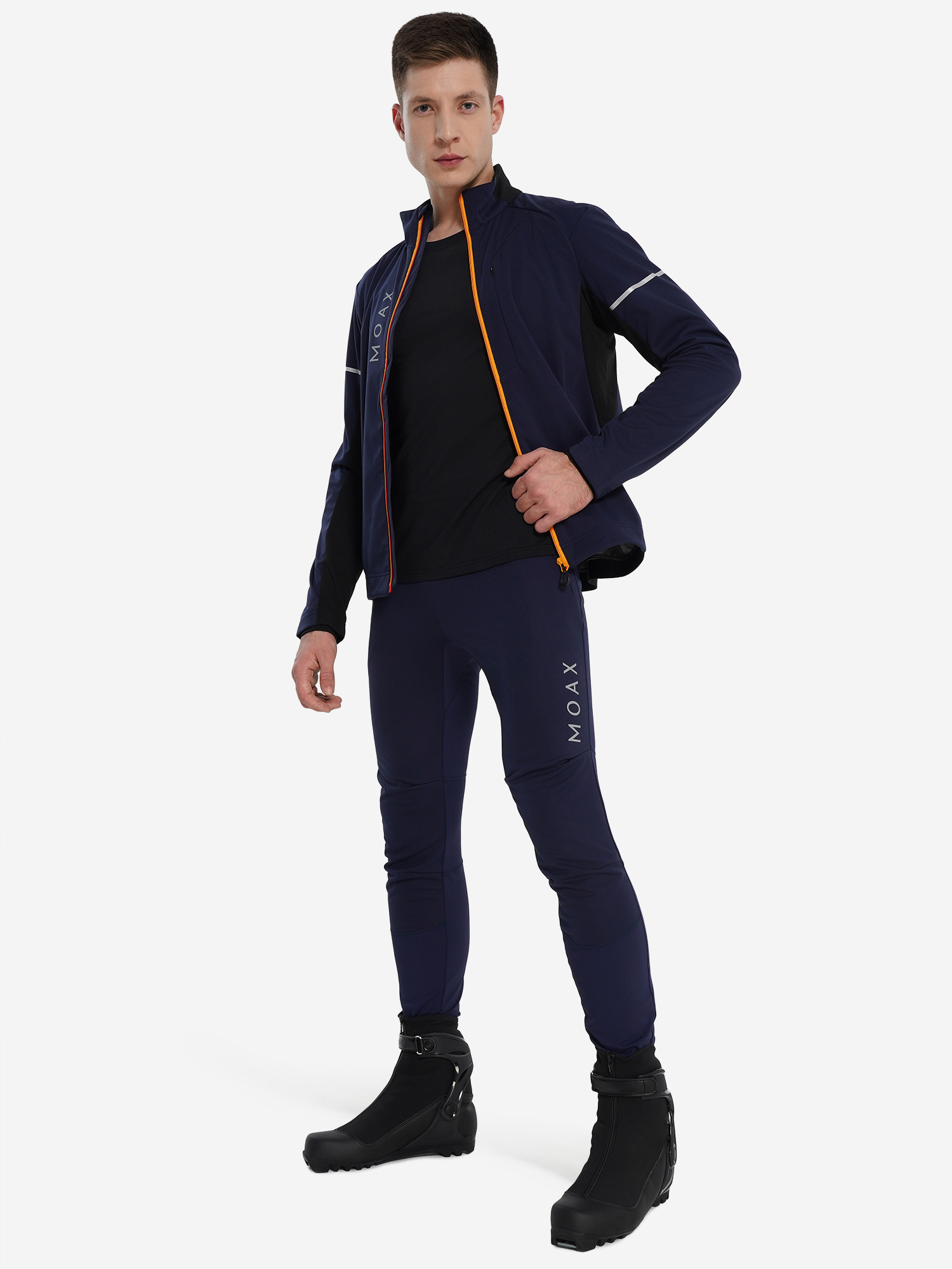 фото Брюки софтшелл мужские moaxsport dynamic, синий