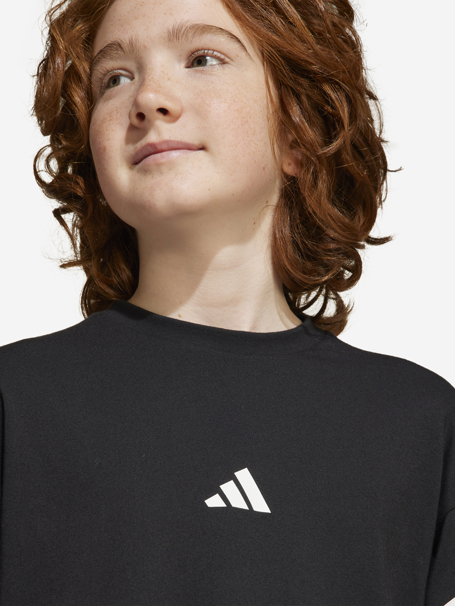 фото Футболка для девочек adidas, черный