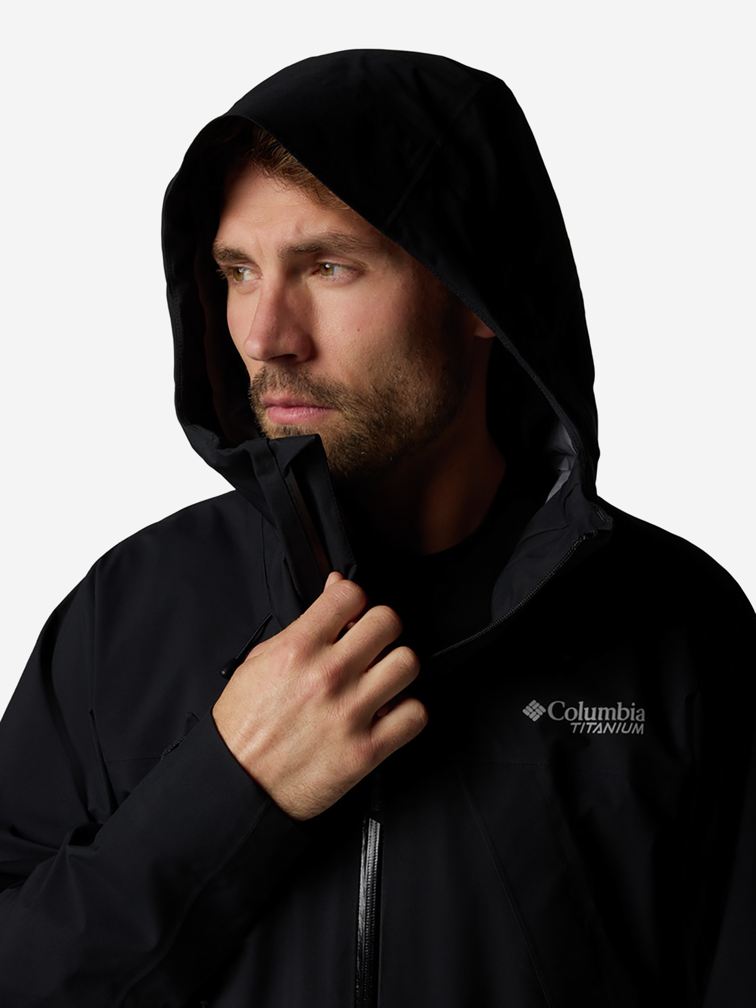 фото Куртка мембранная мужская columbia northwest explorer 3 l shell, черный
