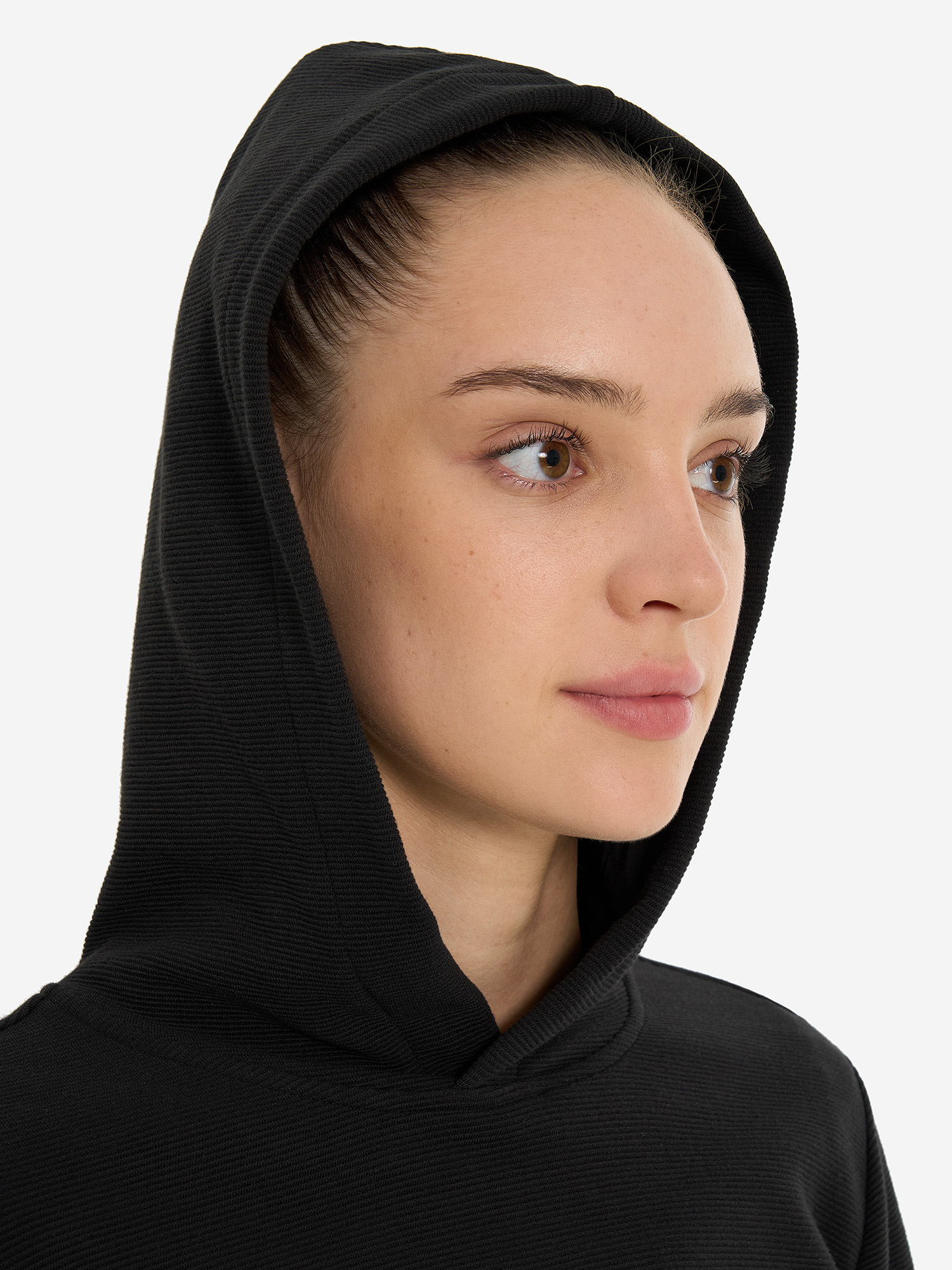 фото Худи женское the north face hoden, черный
