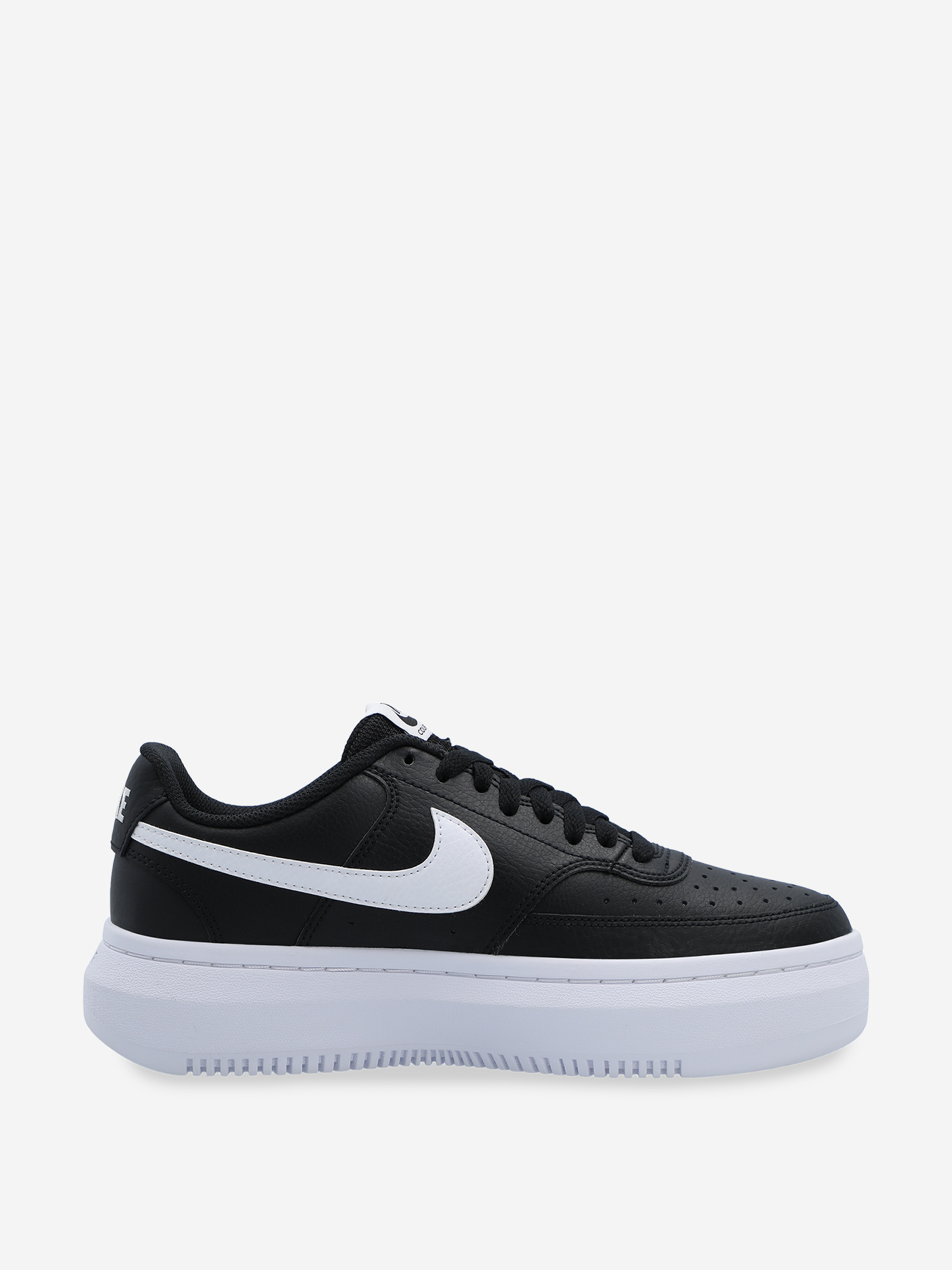 фото Кеды женские nike court vision alta, черный