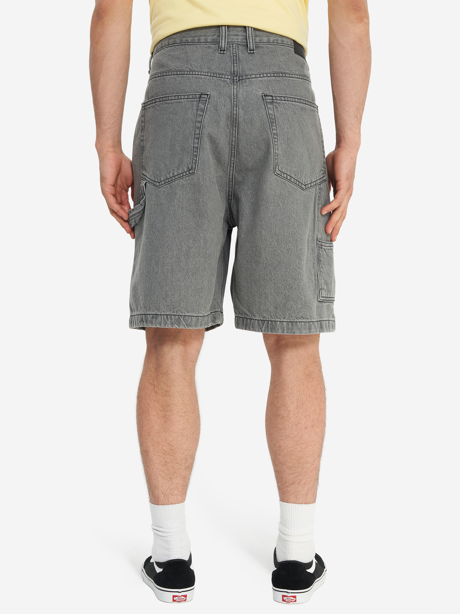 фото Шорты мужские оверсайз dc shoes carpenter baggy, серый