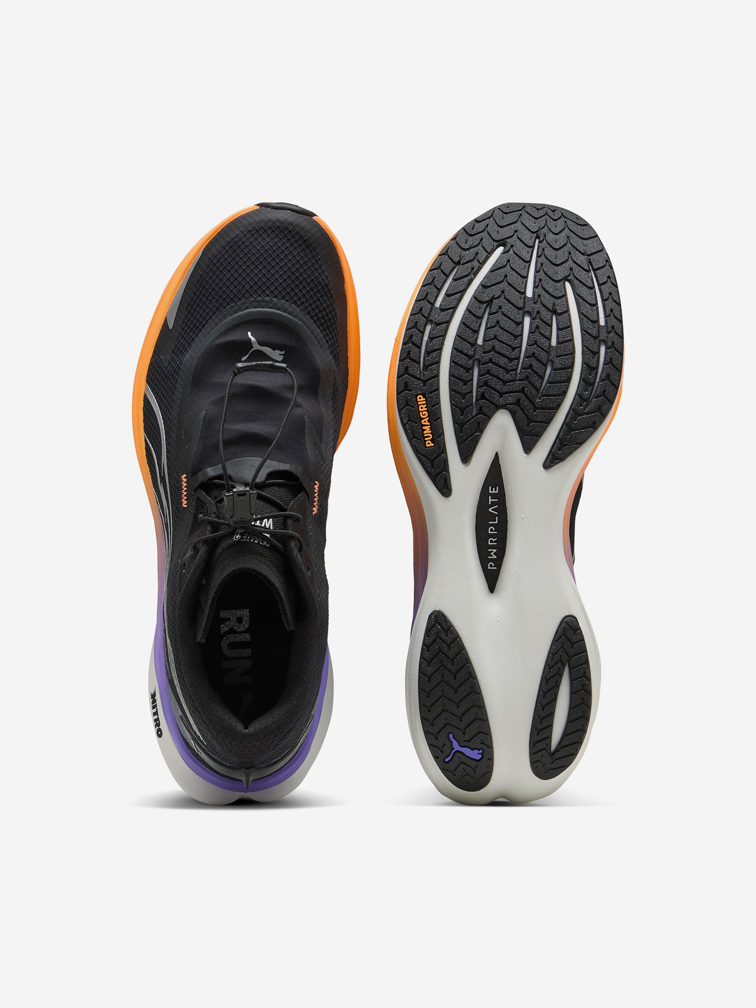 фото Кроссовки мужские puma deviate nitro 3 wtr+, черный