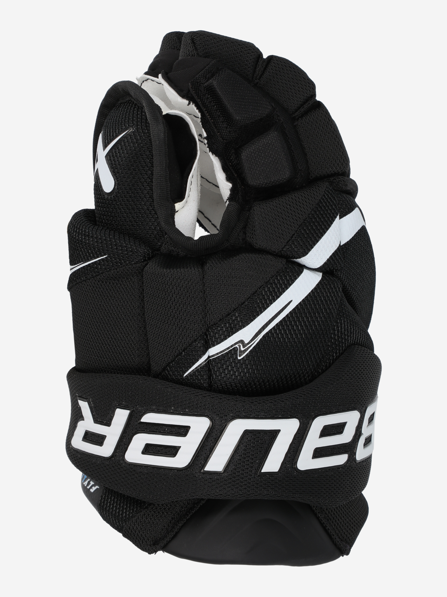 фото Перчатки хоккейные детские bauer vapor flylite jr, черный
