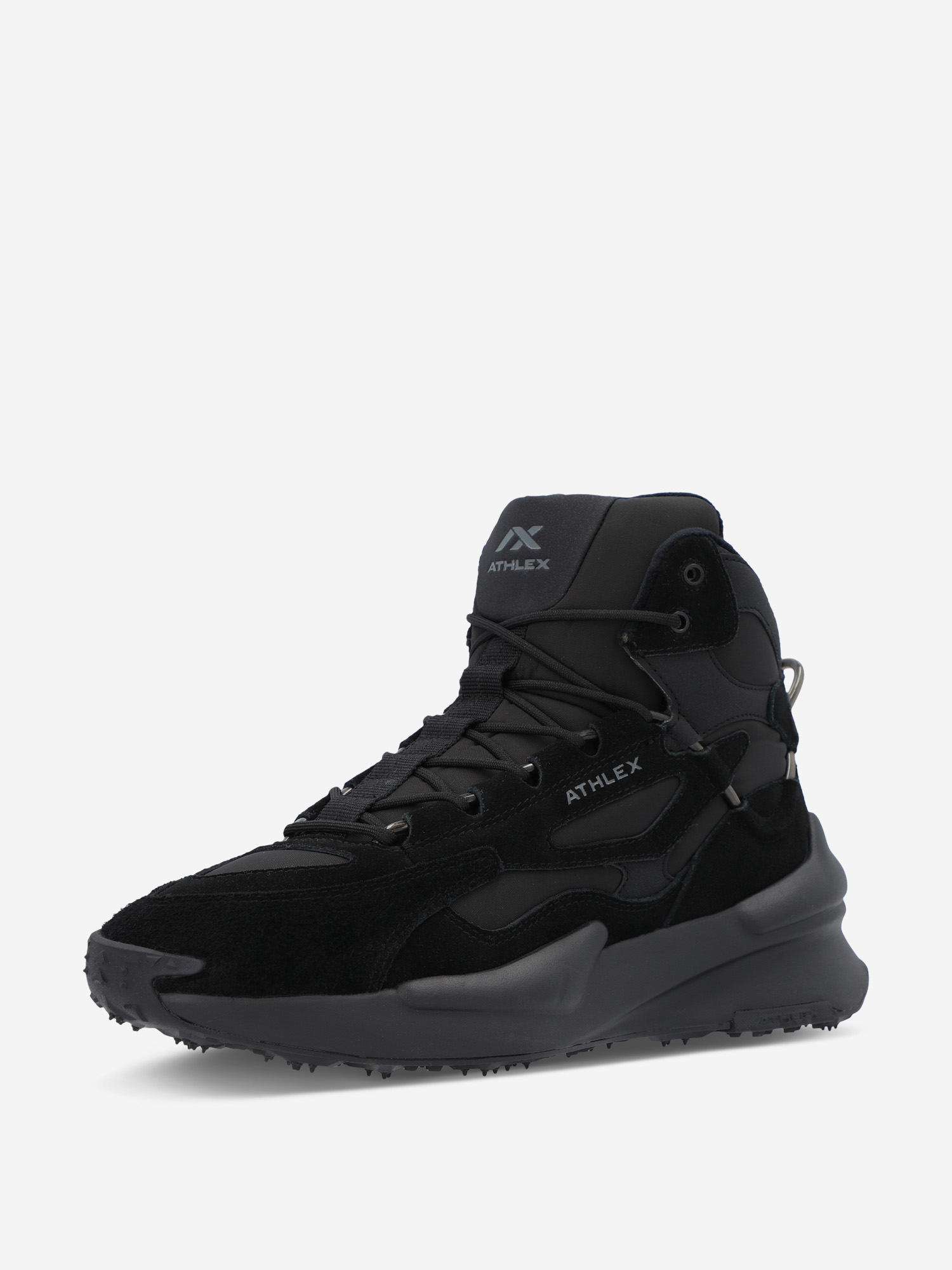 фото Ботинки утепленные мужские athlex fuse mid, черный