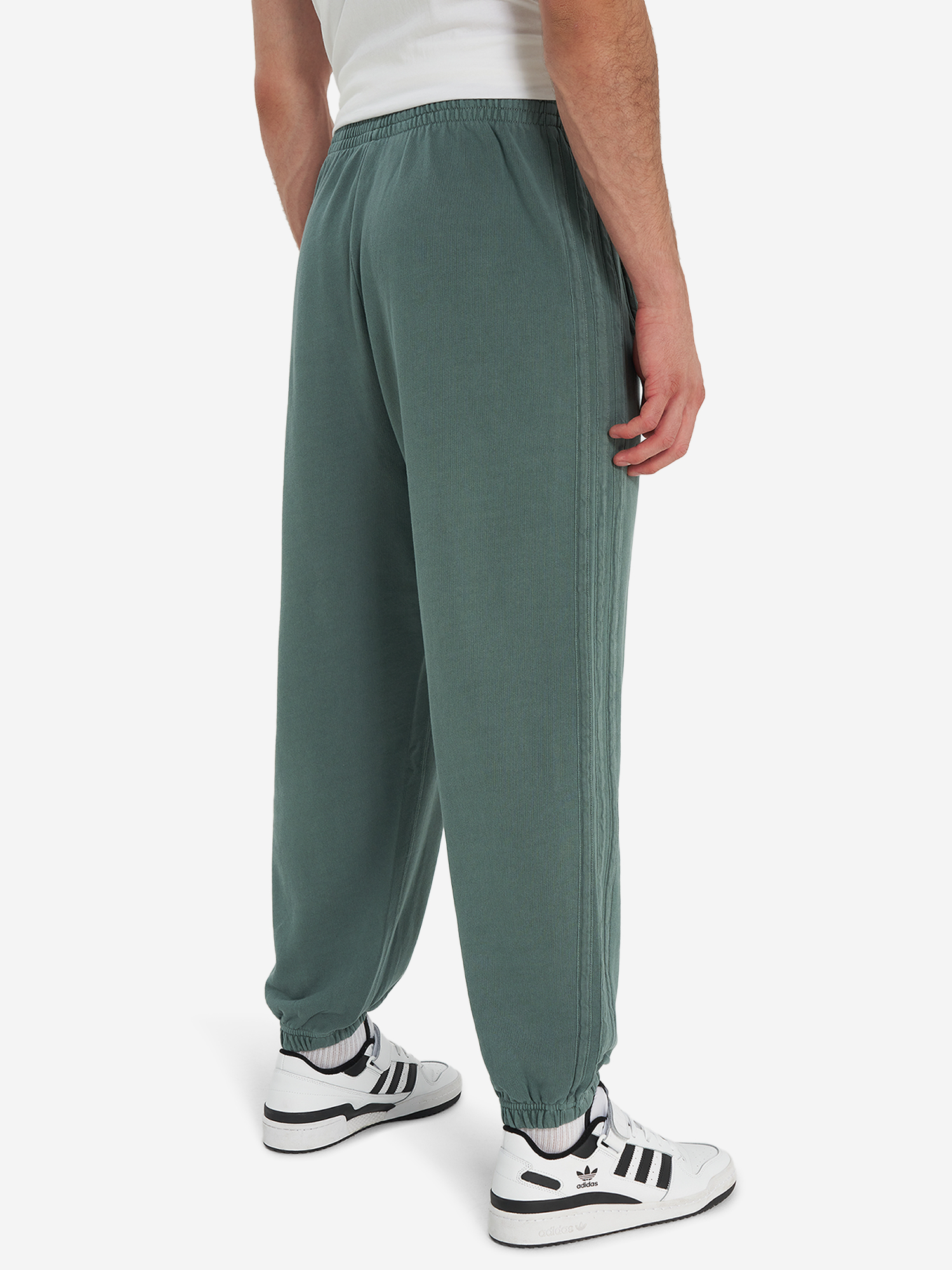 фото Брюки мужские adidas, зеленый
