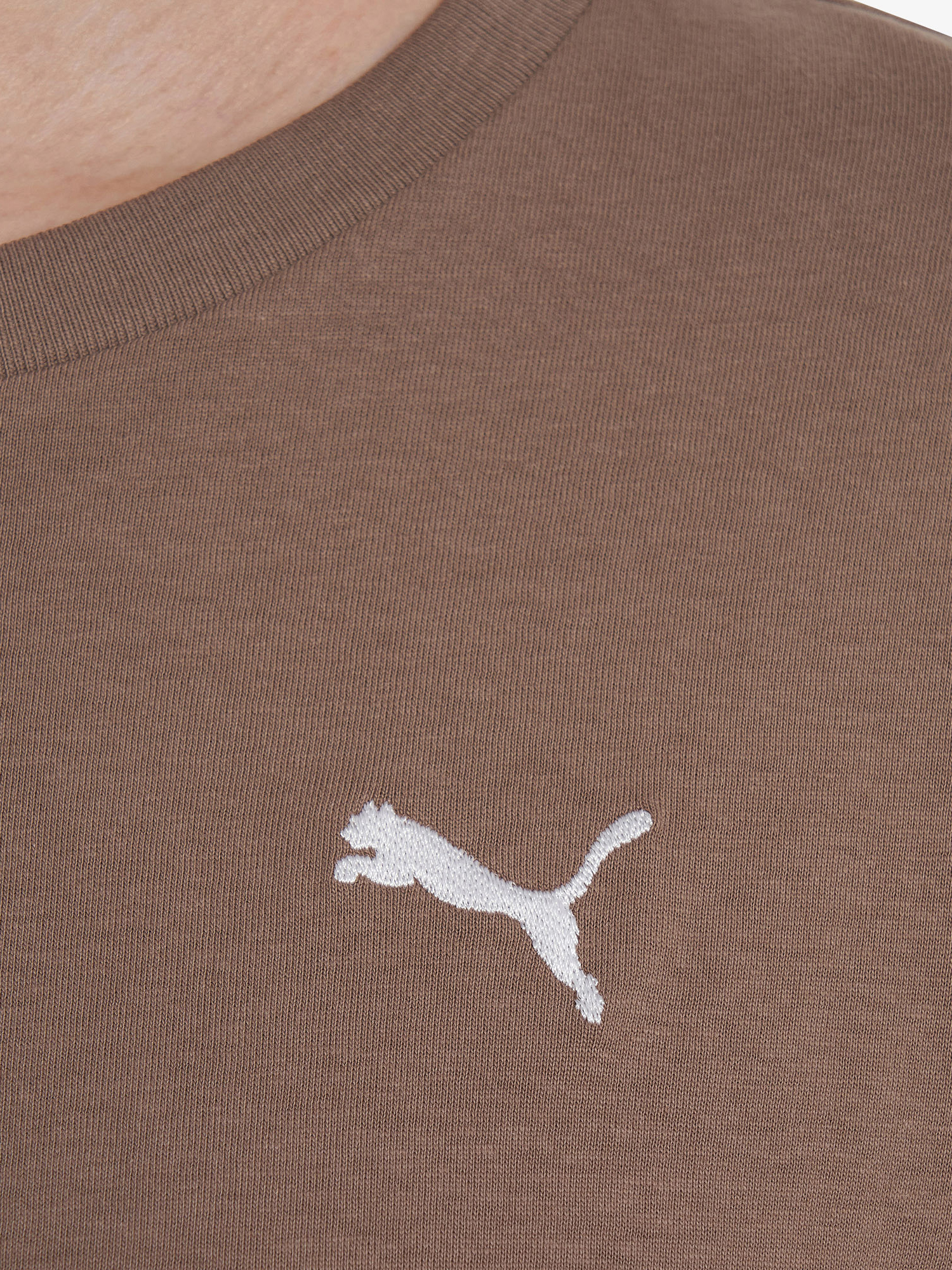 фото Футболка женская puma wardrobe ess, коричневый