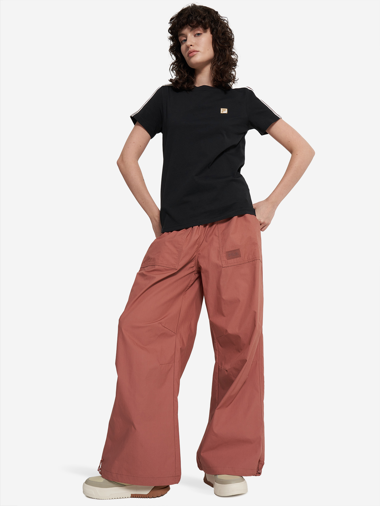 фото Футболка женская fila, черный