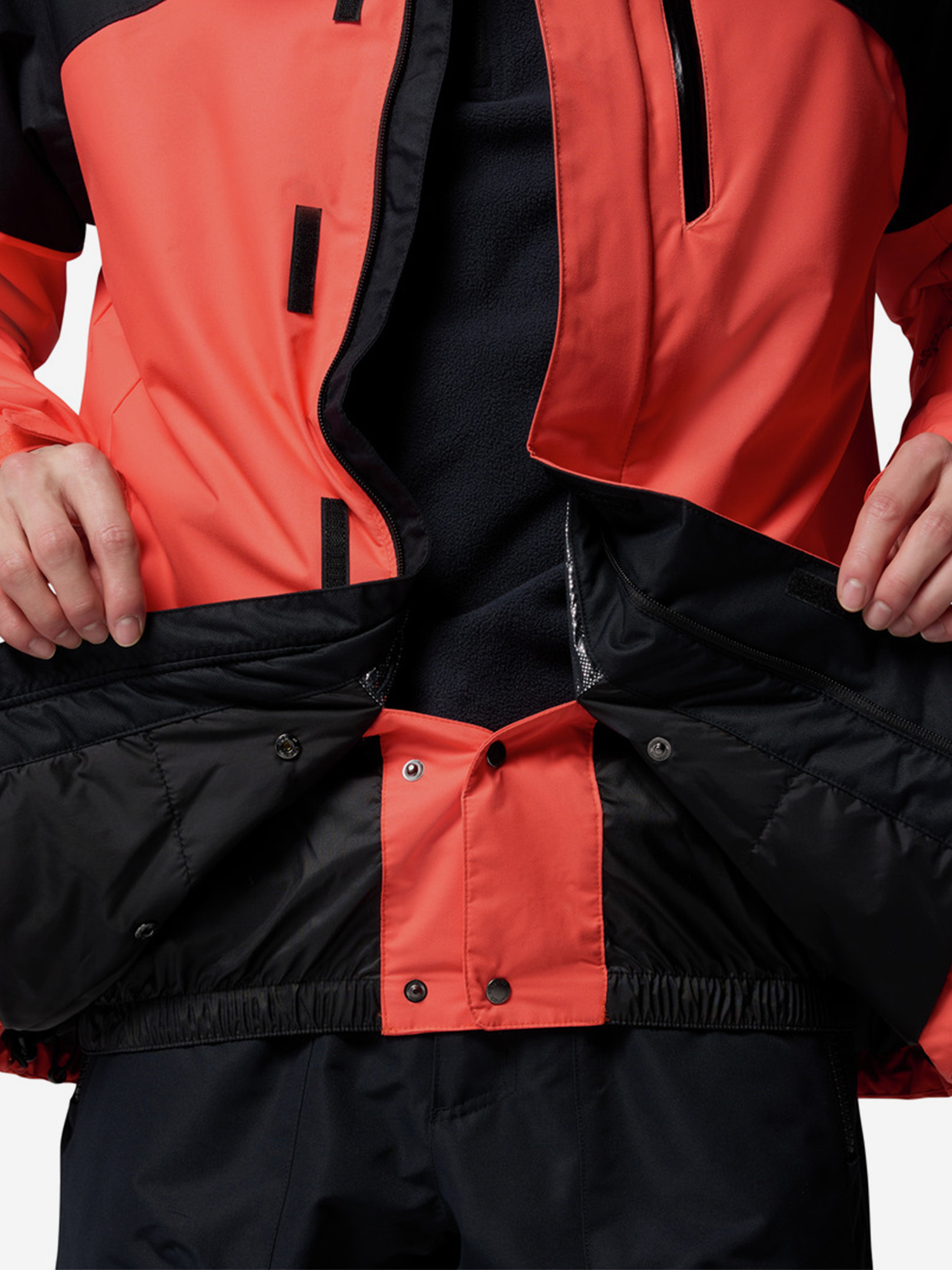 фото Пуховик мужской columbia last tracks ii jacket, оранжевый