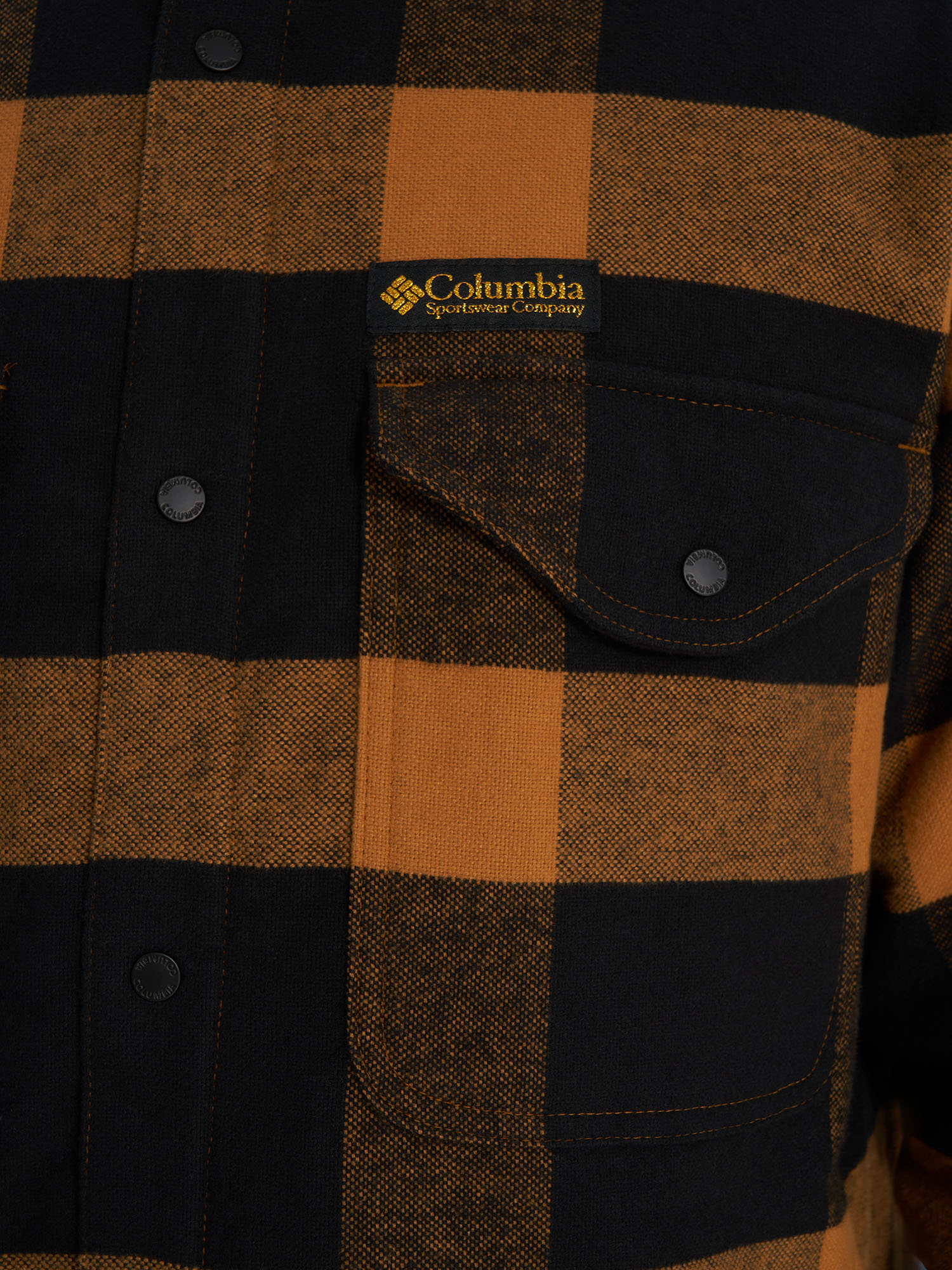 фото Легкая куртка мужская columbia high cascades shirt jacket, желтый