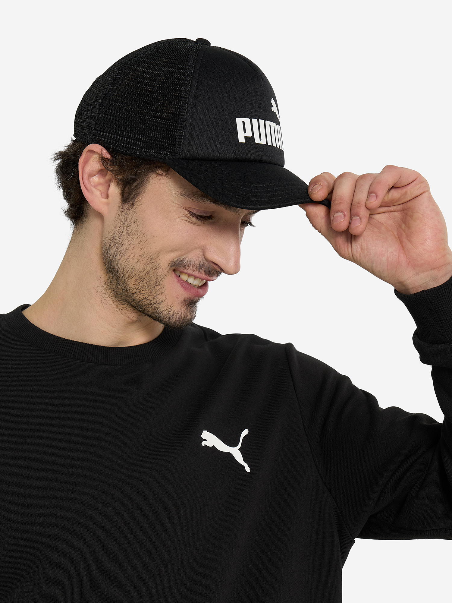 фото Бейсболка puma ess no. 1, черный