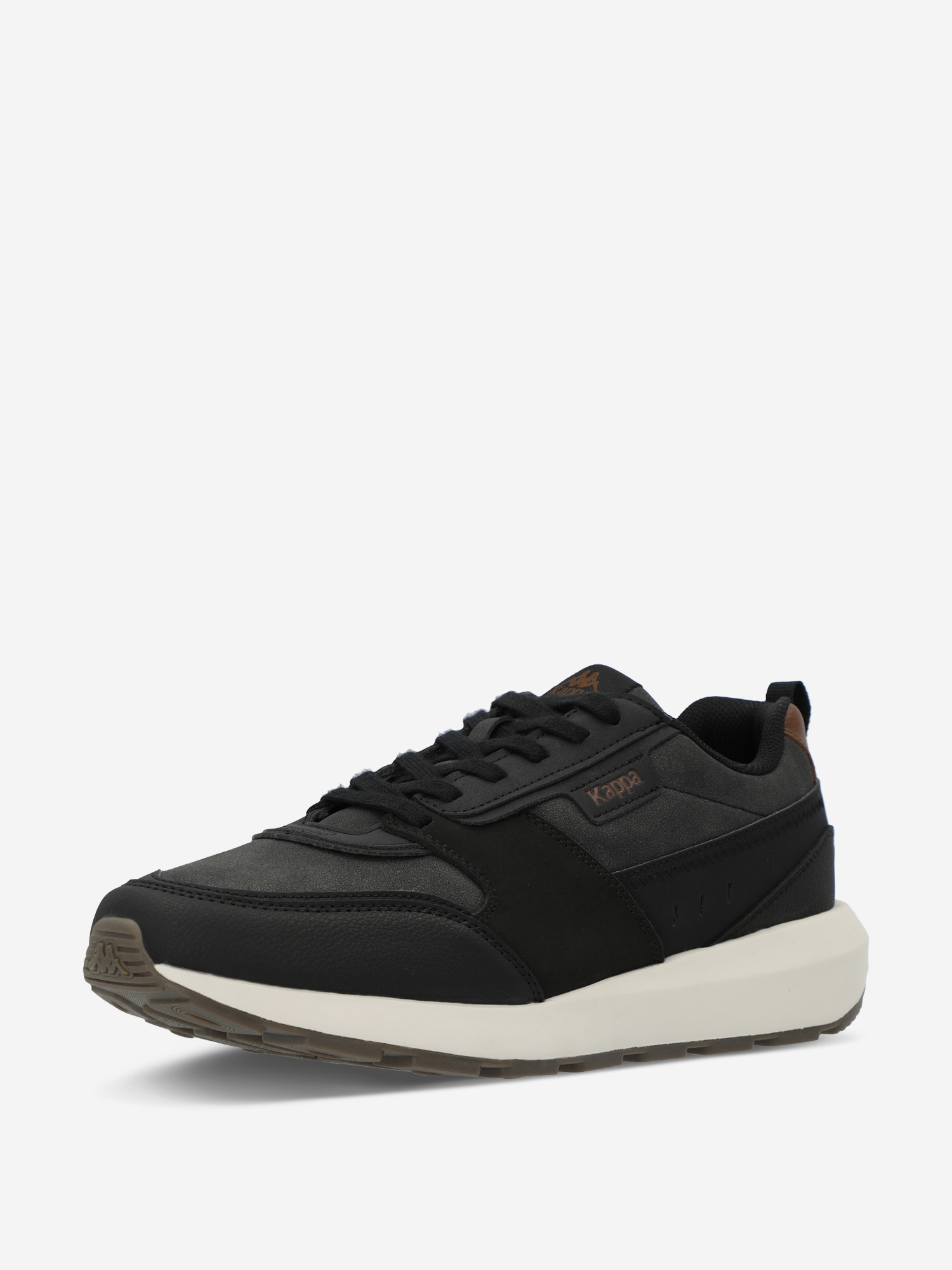 фото Кроссовки мужские kappa authentic run, черный