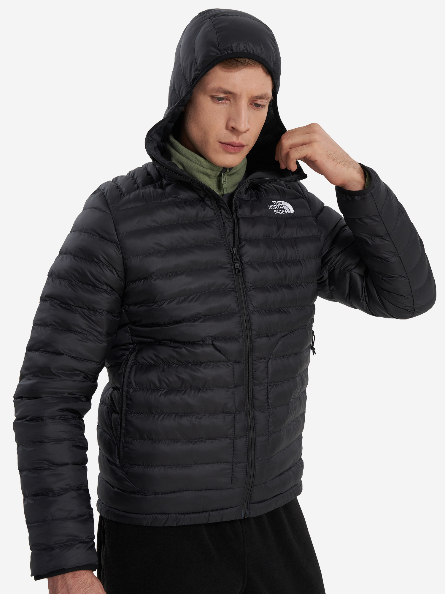 фото Куртка утепленная мужская the north face huila, черный