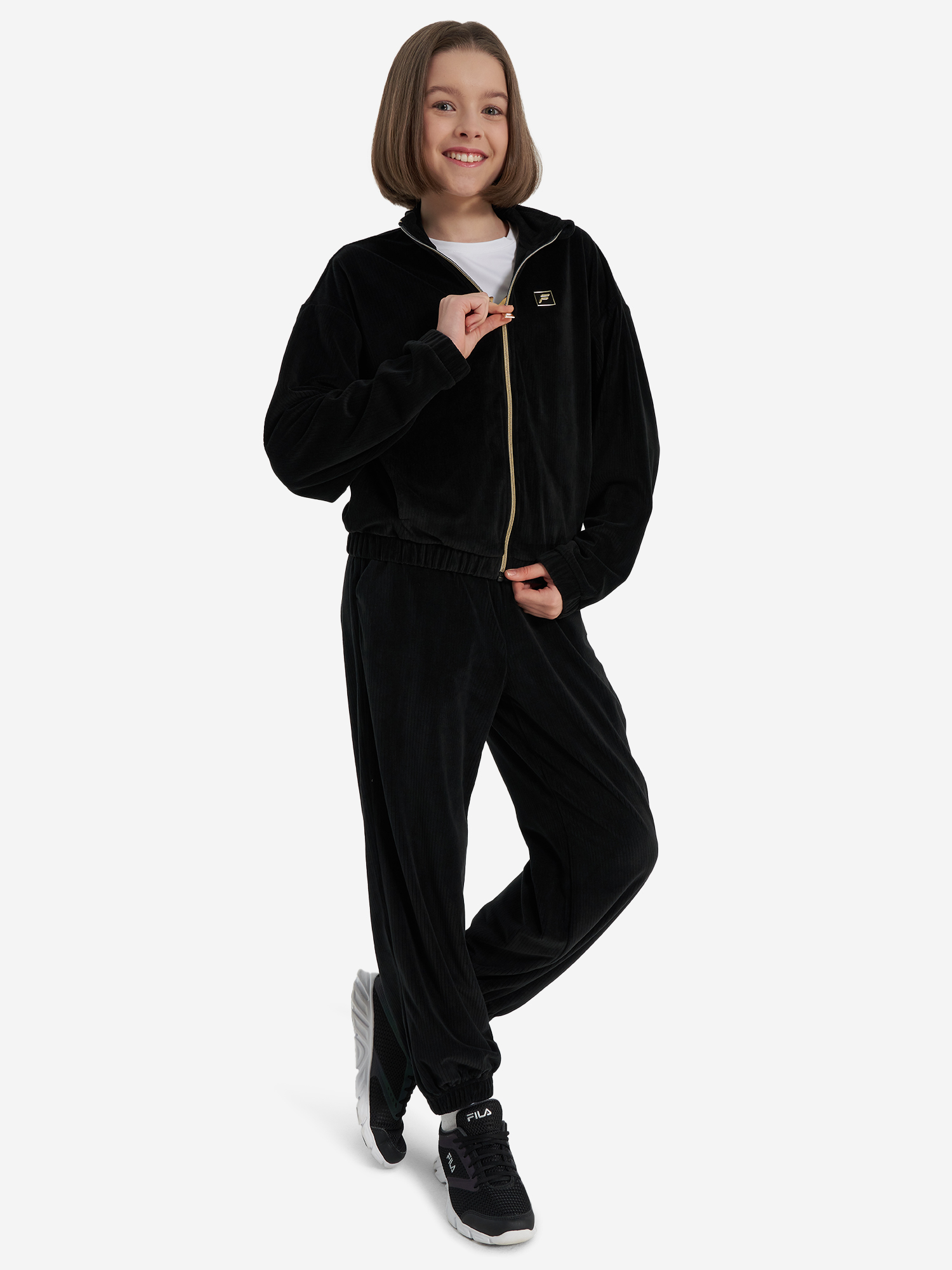 Костюм для девочек FILA, Черный
Костюм для девочек FILA, Черный