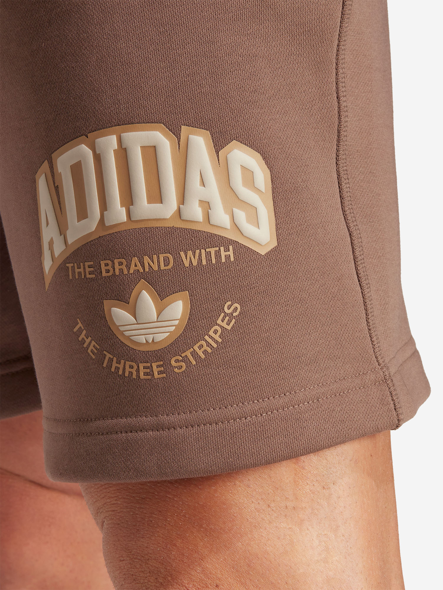 фото Шорты мужские adidas vrct, коричневый