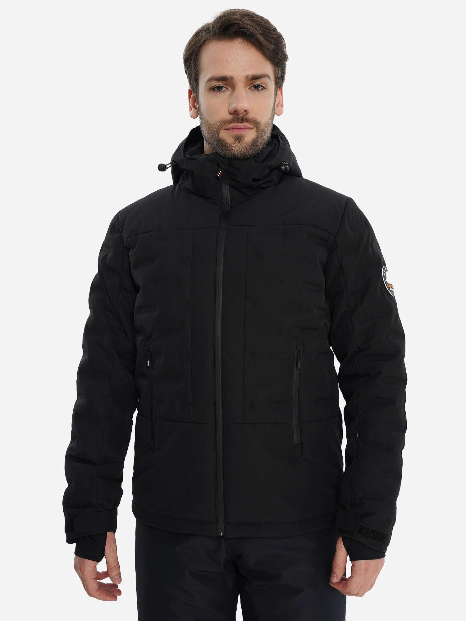 фото Куртка утепленная мужская sergio tacchini viking, черный