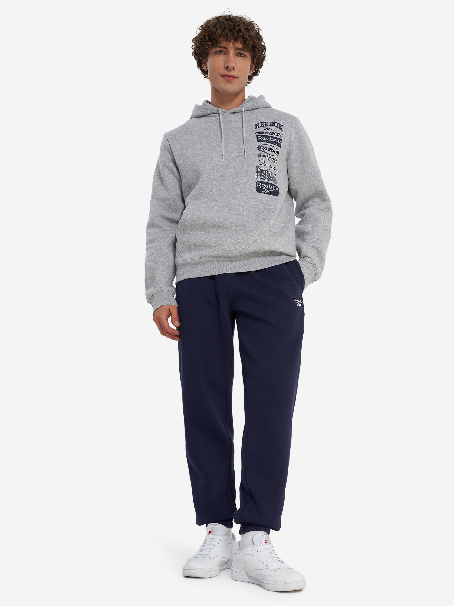 фото Брюки мужские reebok cole, синий