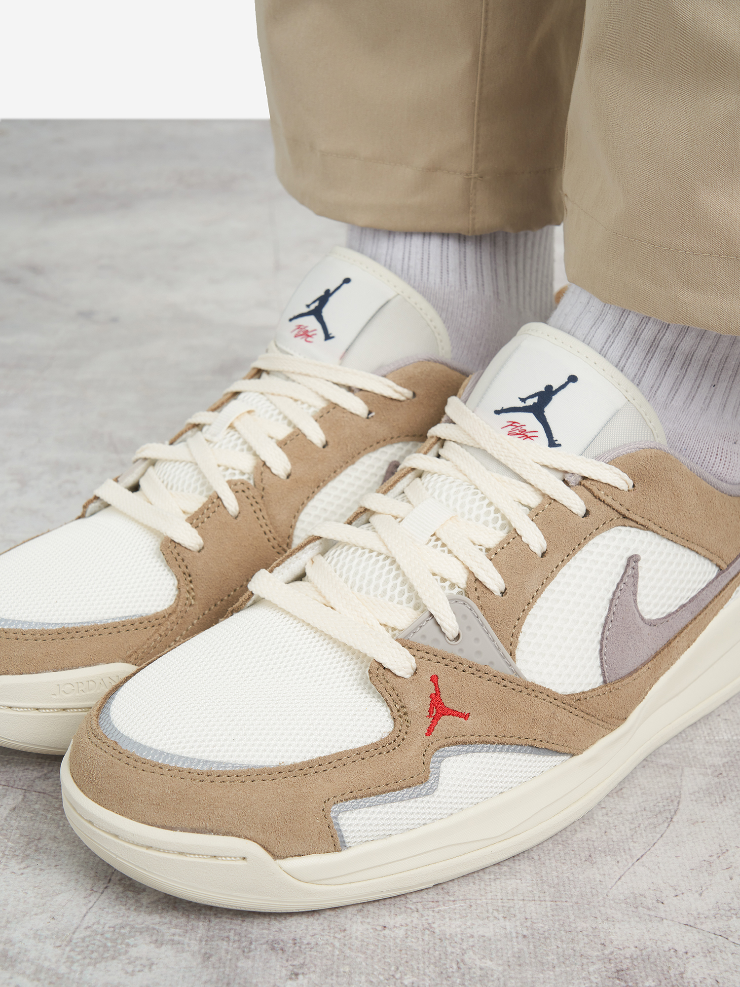 фото Кроссовки мужские nike jordan cmft era, коричневый