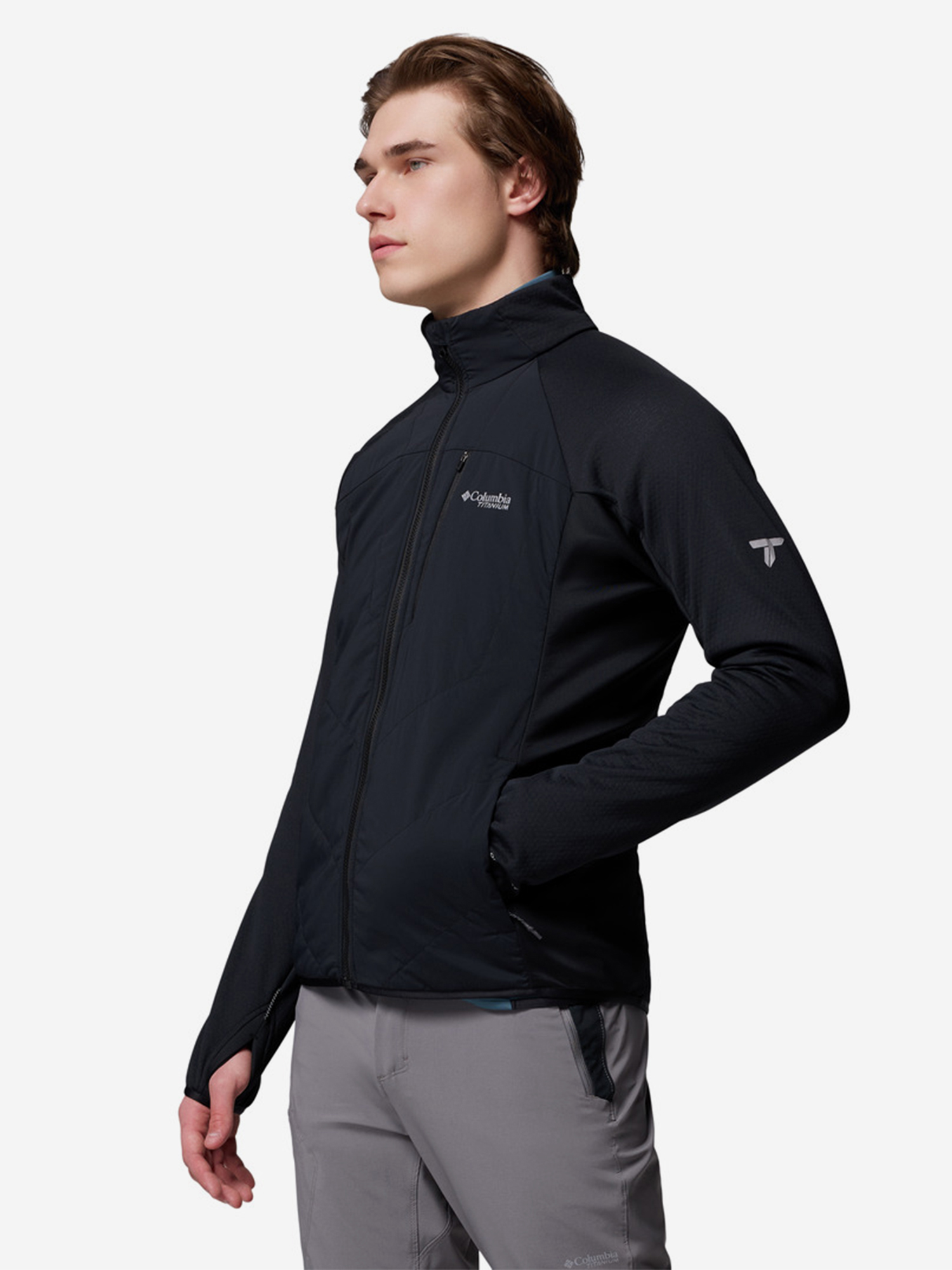 фото Толстовка мужская columbia arctic crest, черный