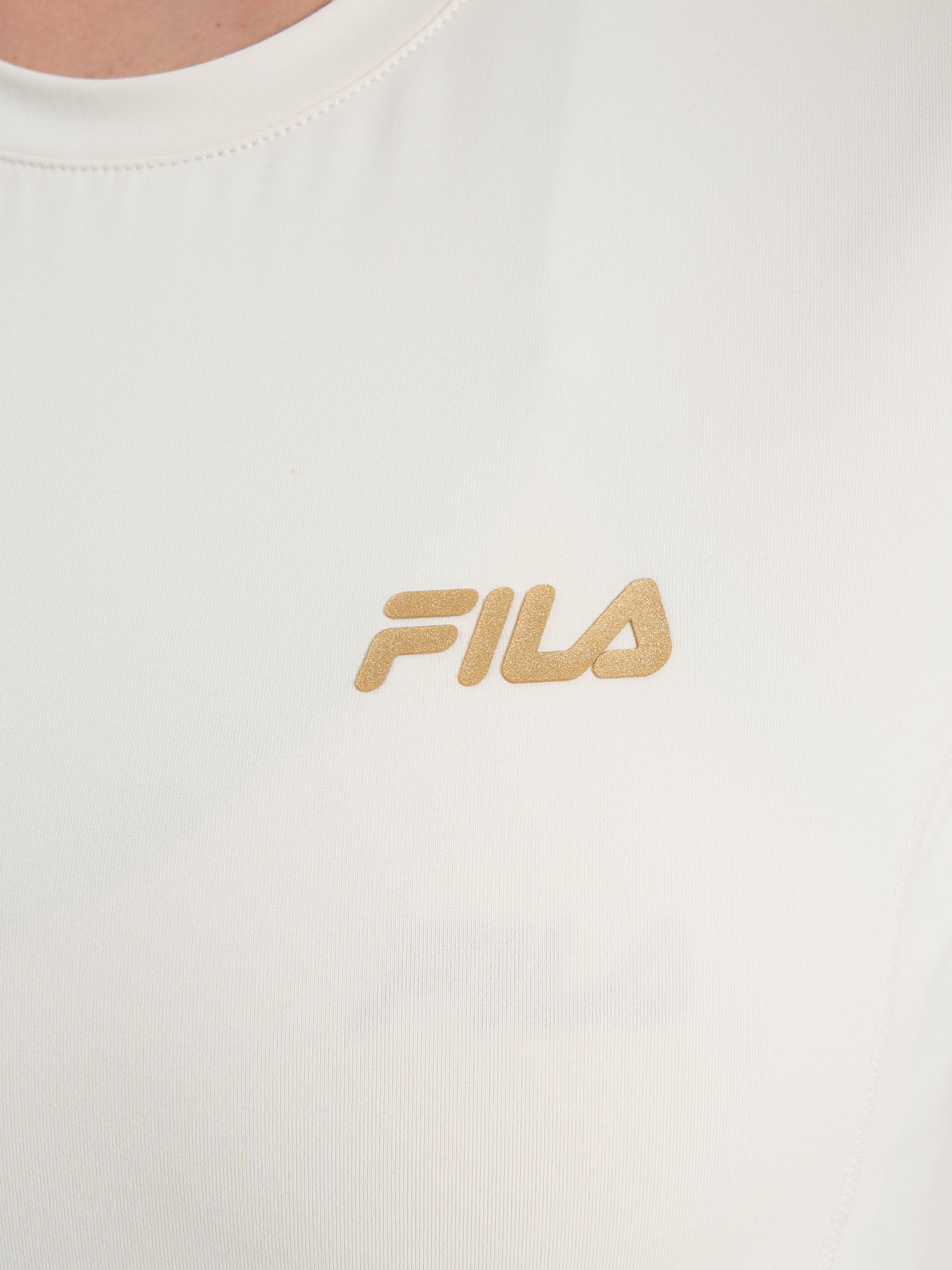 фото Футболка женская fila, бежевый