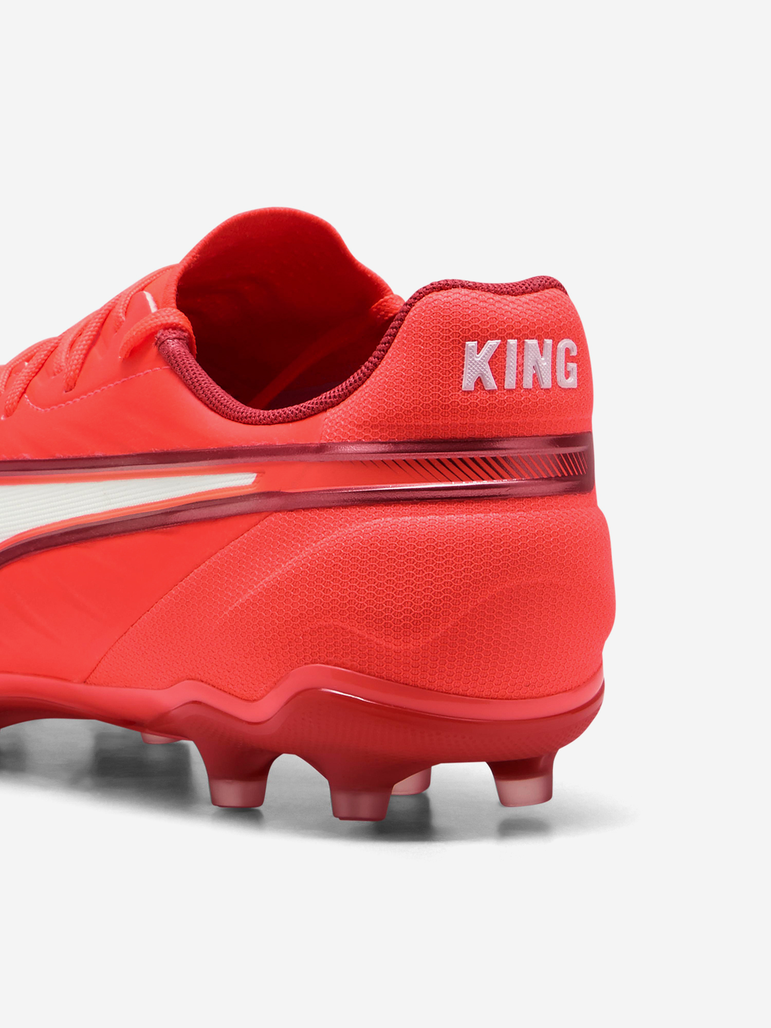 фото Бутсы мужские puma king match fg/ag, красный