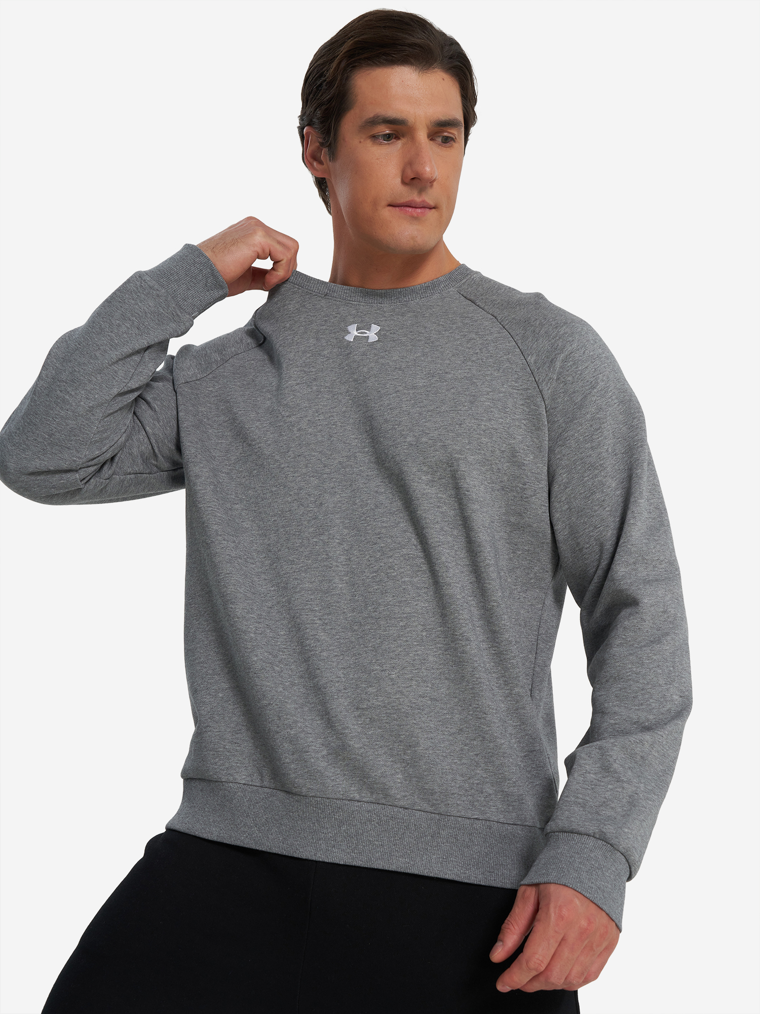 фото Толстовка мужская under armour, серый