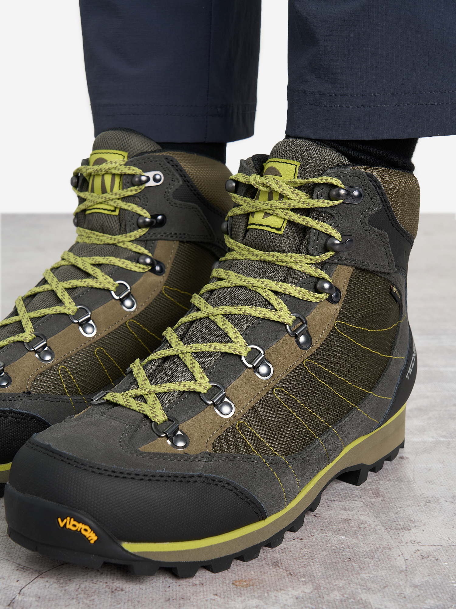 фото Ботинки мужские tecnica makalu iv gtx, зеленый