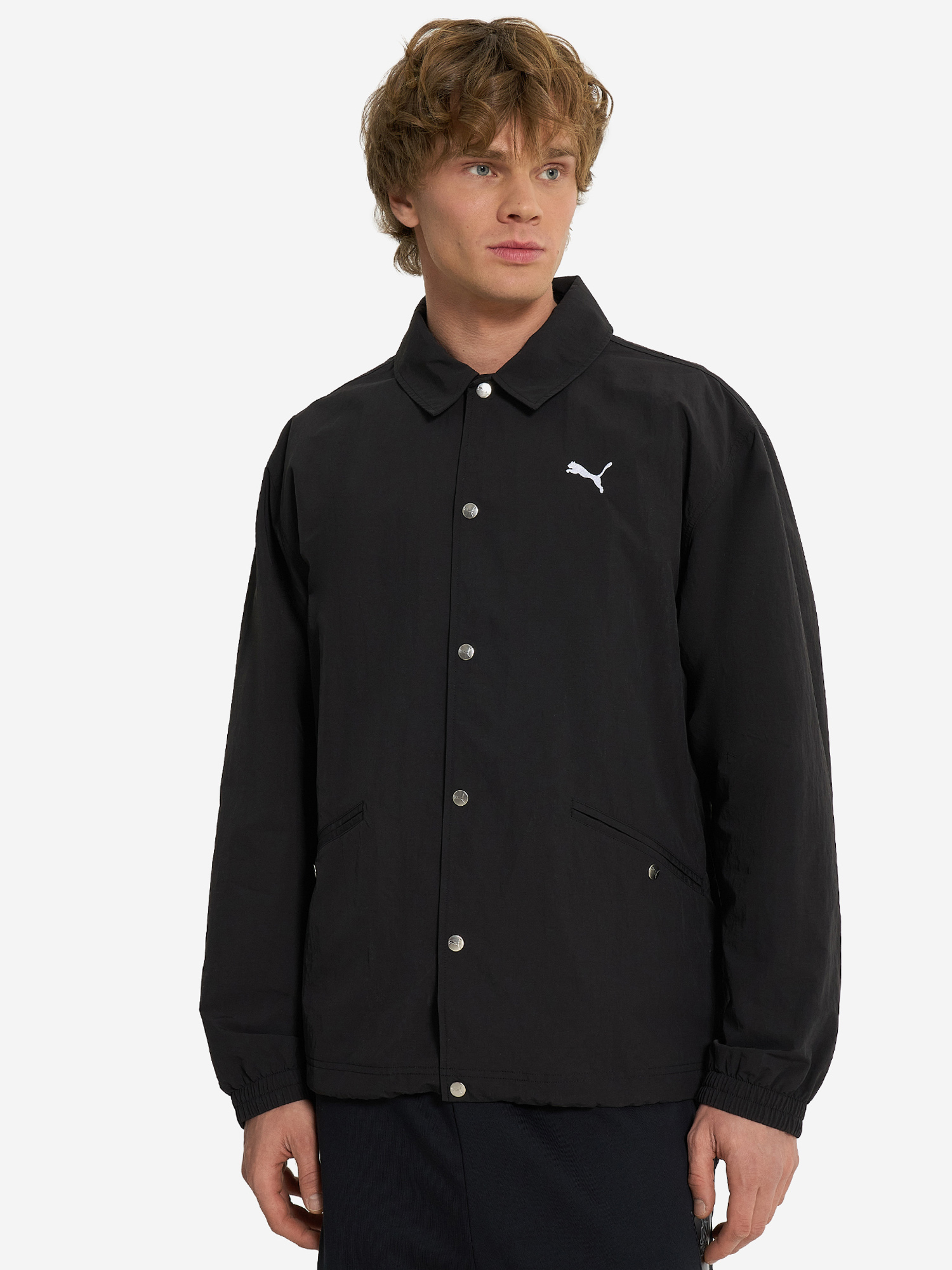 фото Рубашка мужская puma wardrobe ess, черный