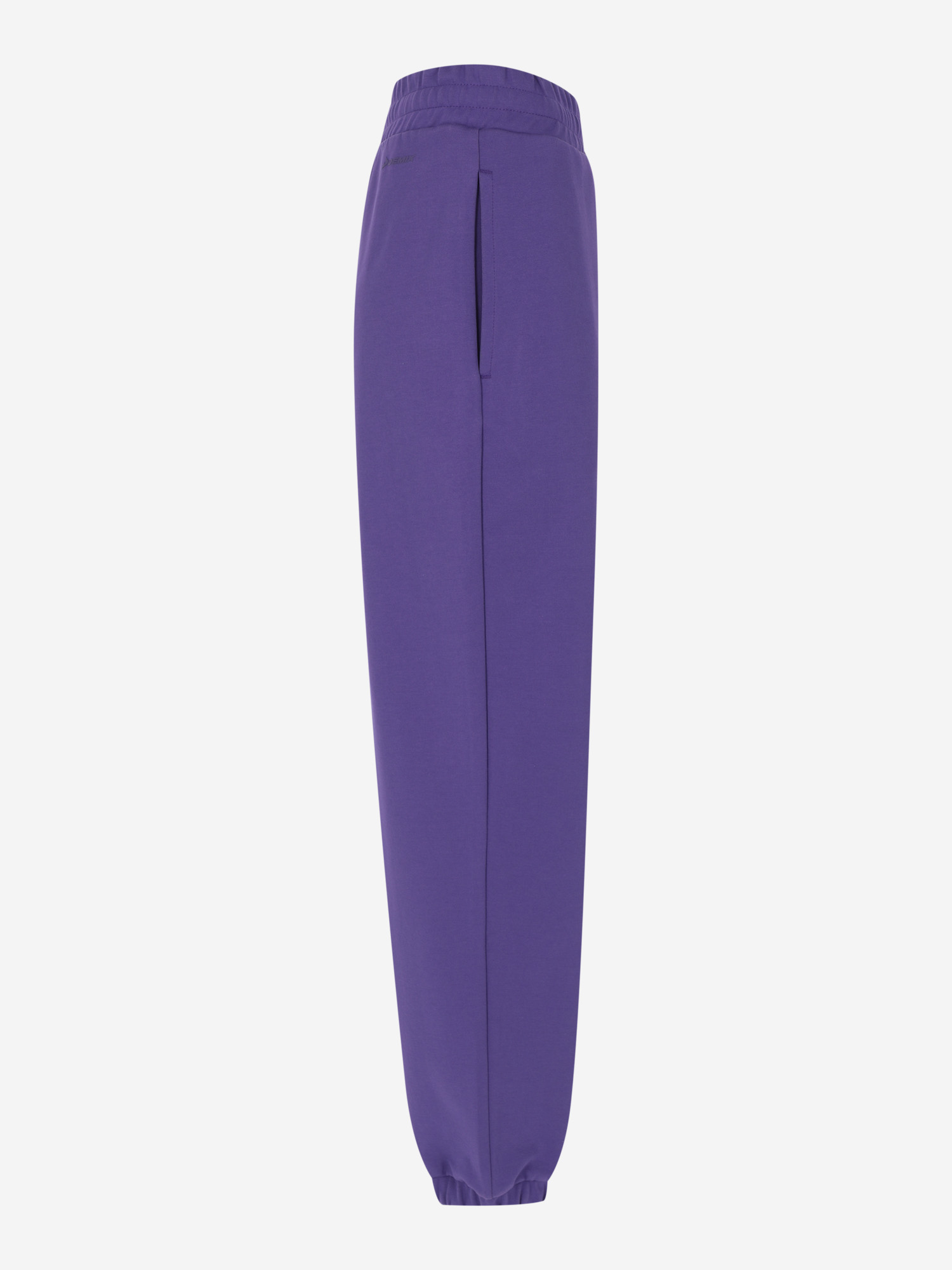фото Брюки женские оверсайз demix, plus size, фиолетовый