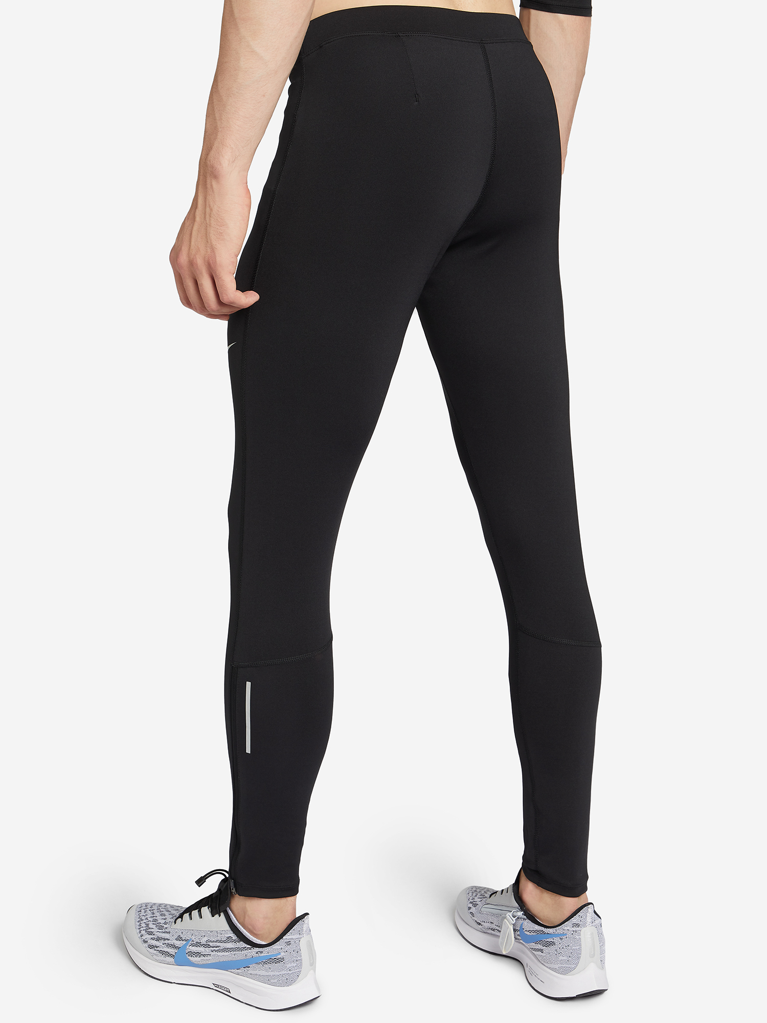 фото Тайтсы мужские nike dri-fit challenger, черный