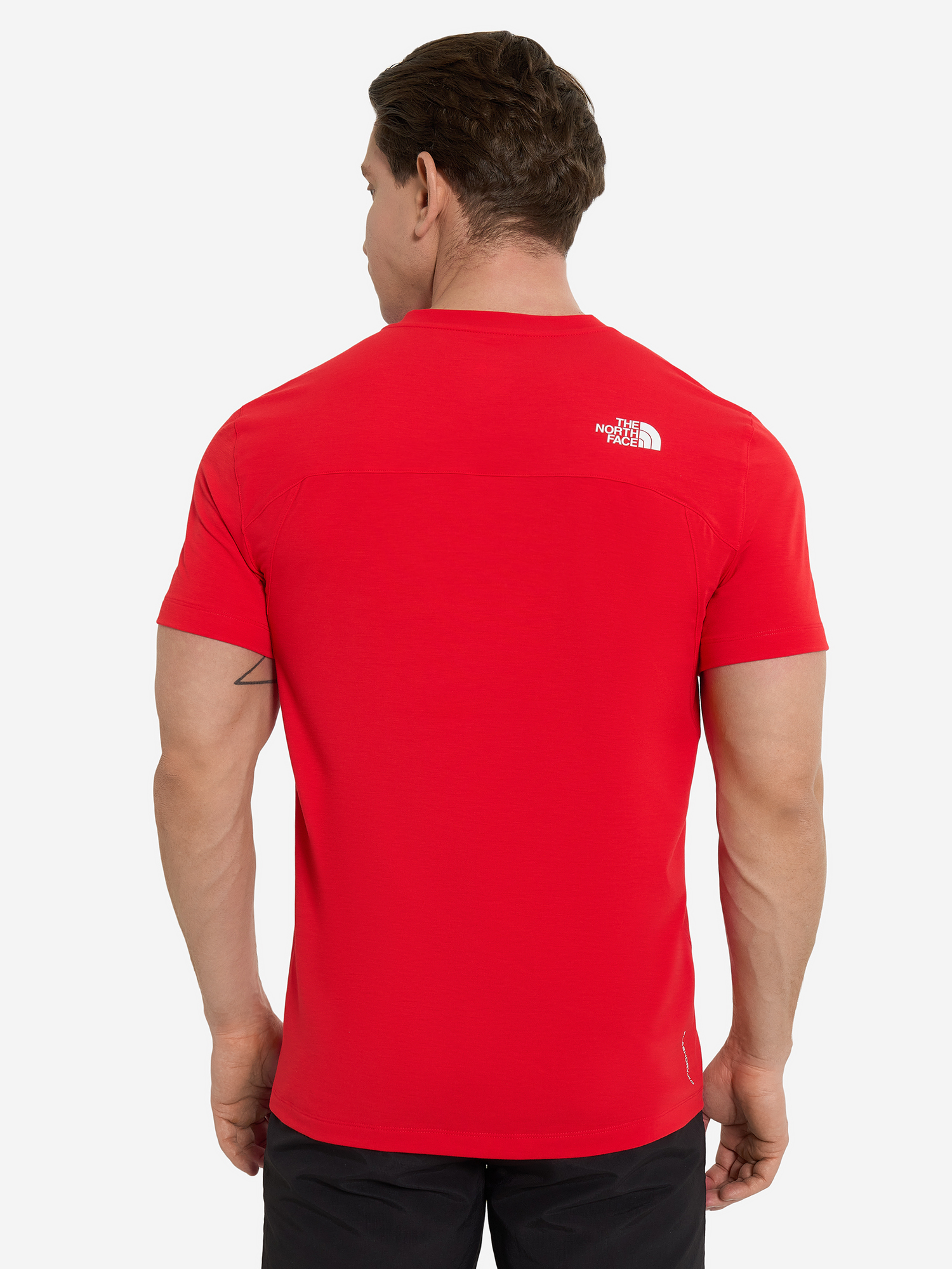 фото Футболка мужская the north face lightning alpine, красный