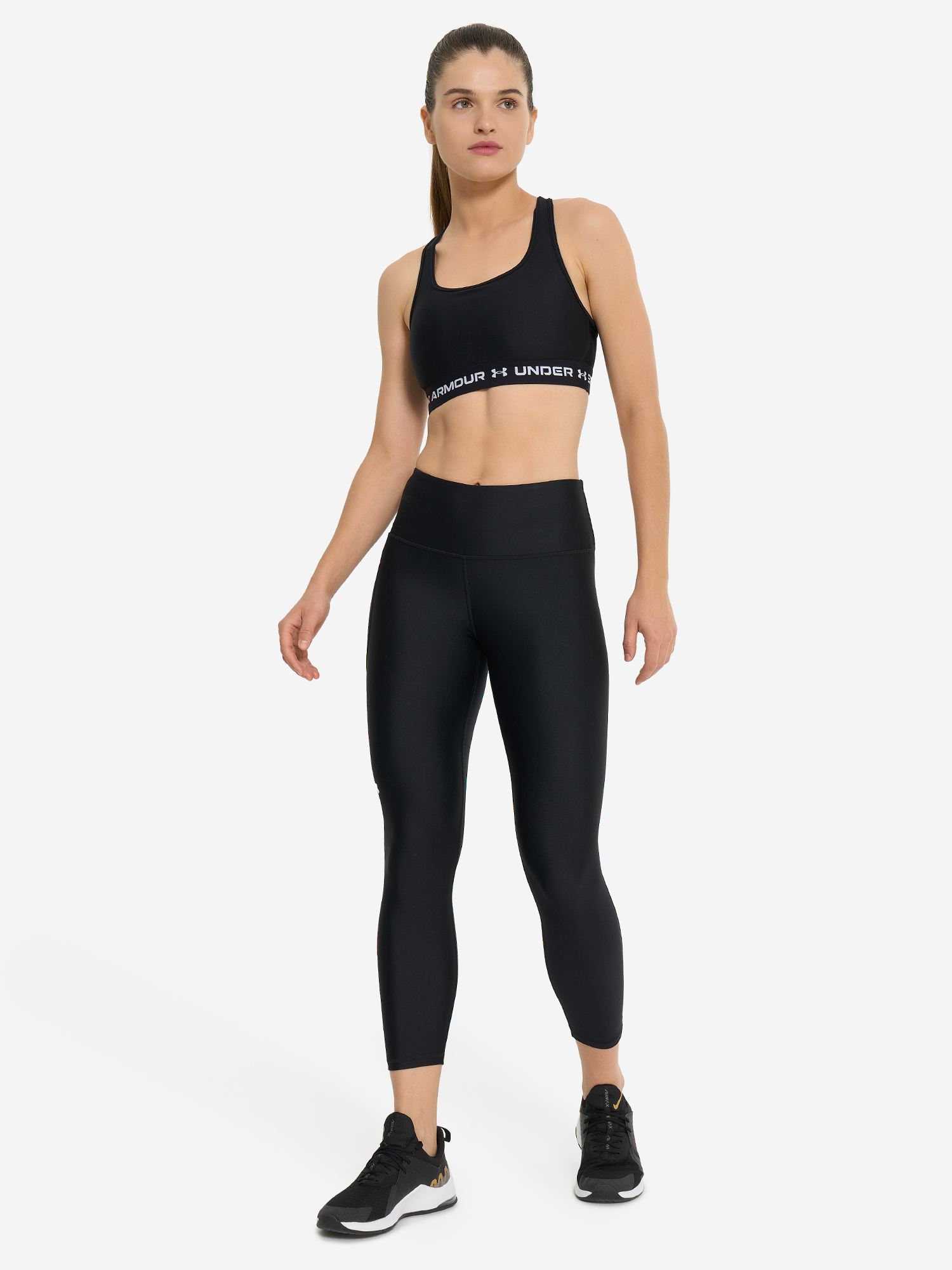 фото Топ бра спортивный under armour, черный