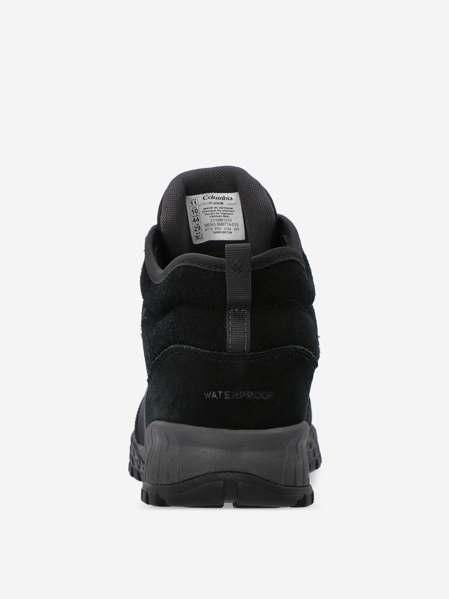 фото Ботинки мужские columbia fairbanks mid, черный